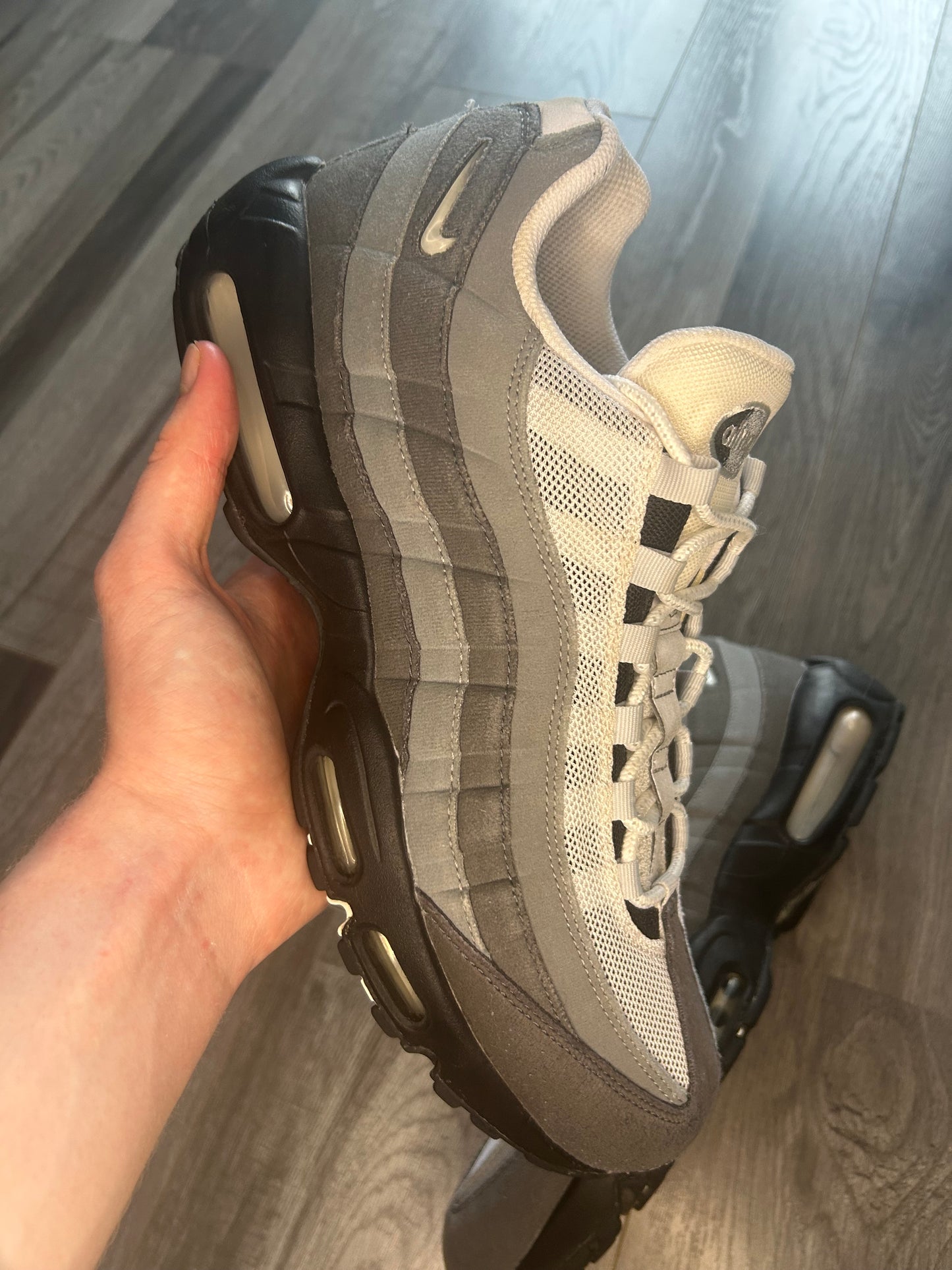 Nike air max 95 grey jewel uk 11 used