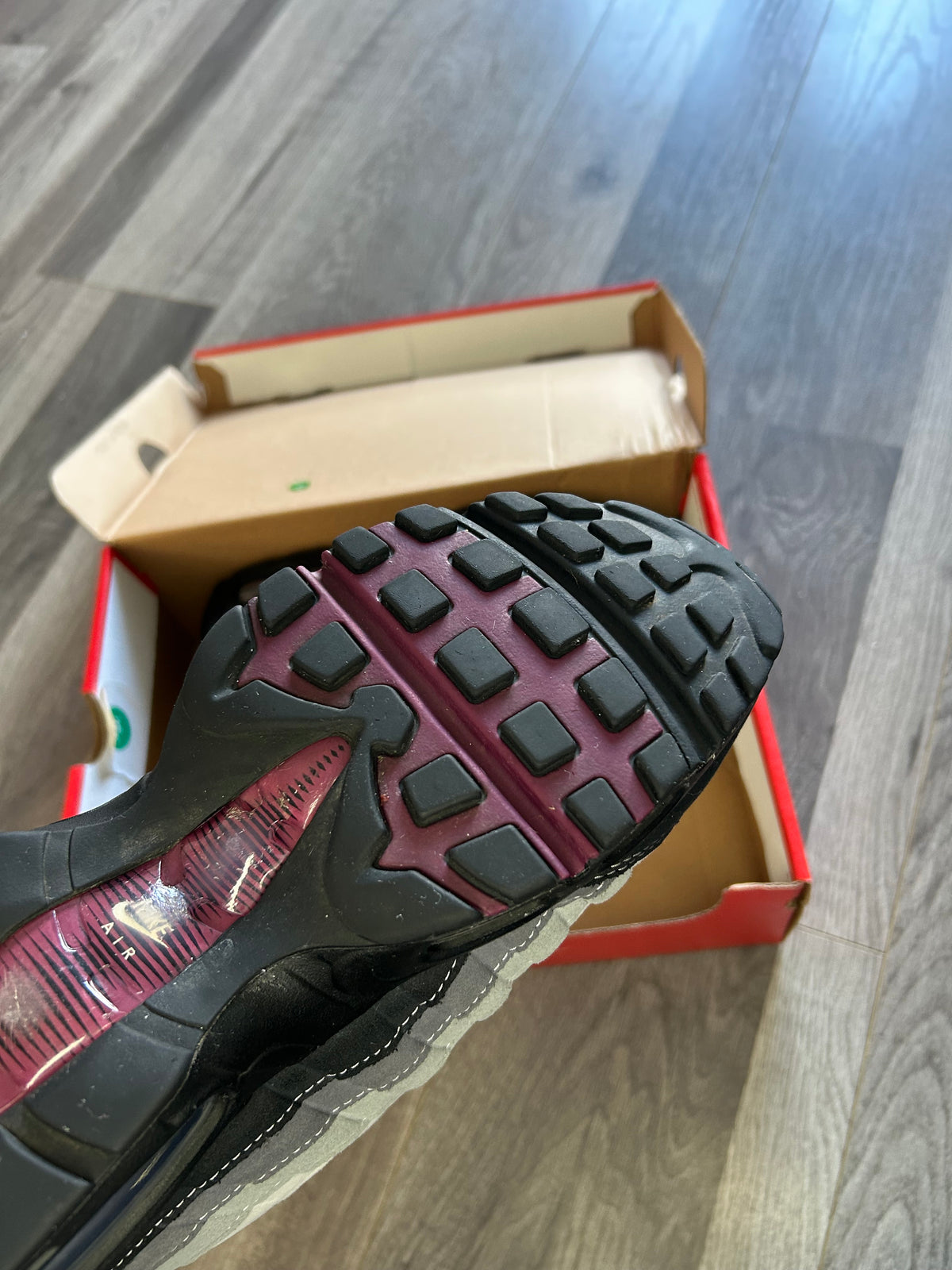Nike Airmax 95 beetroot uk 8 used