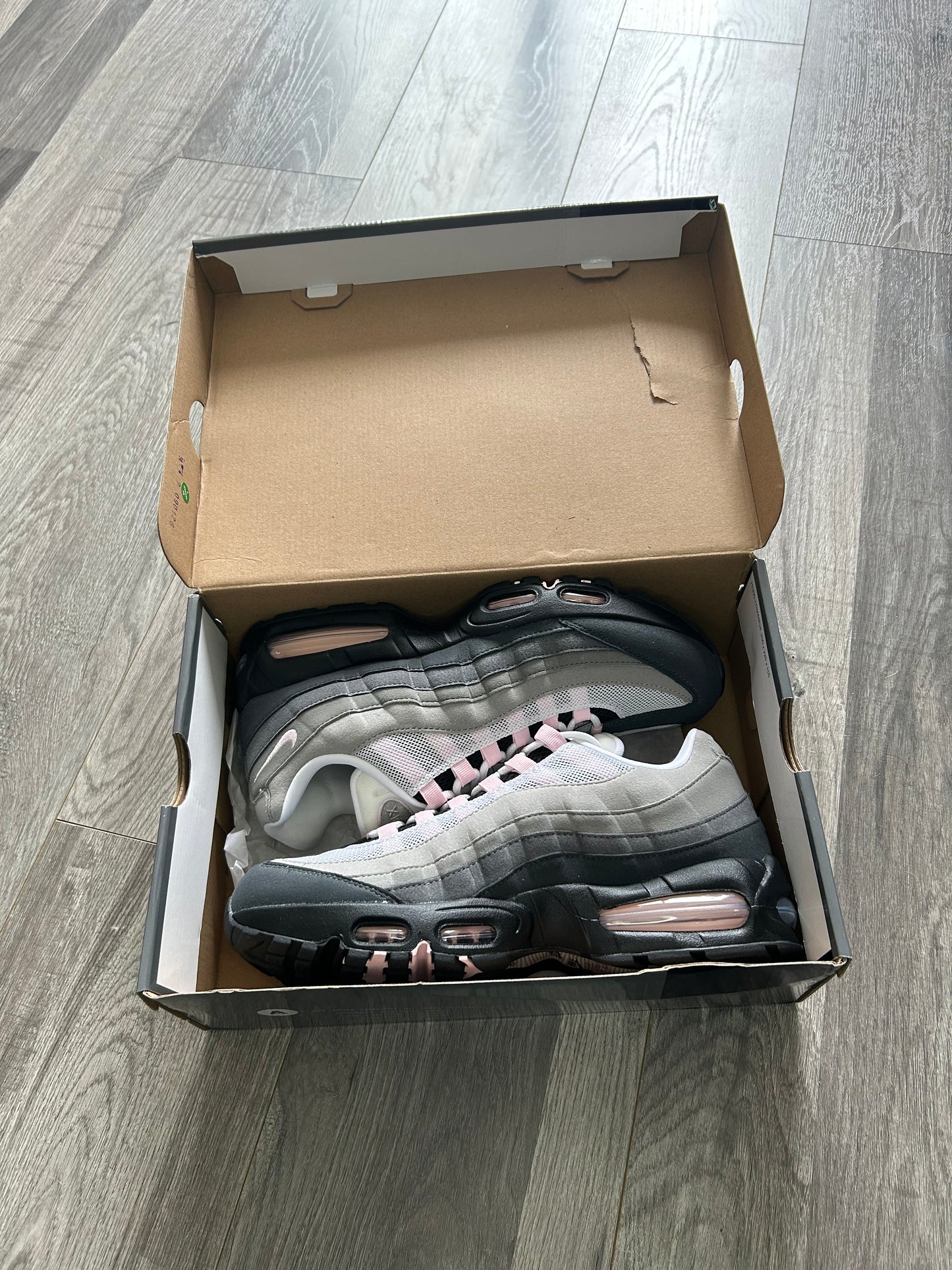 Nike Airmax 95 pink foam 2026 ‘big bubble’ uk 9.5 brand new