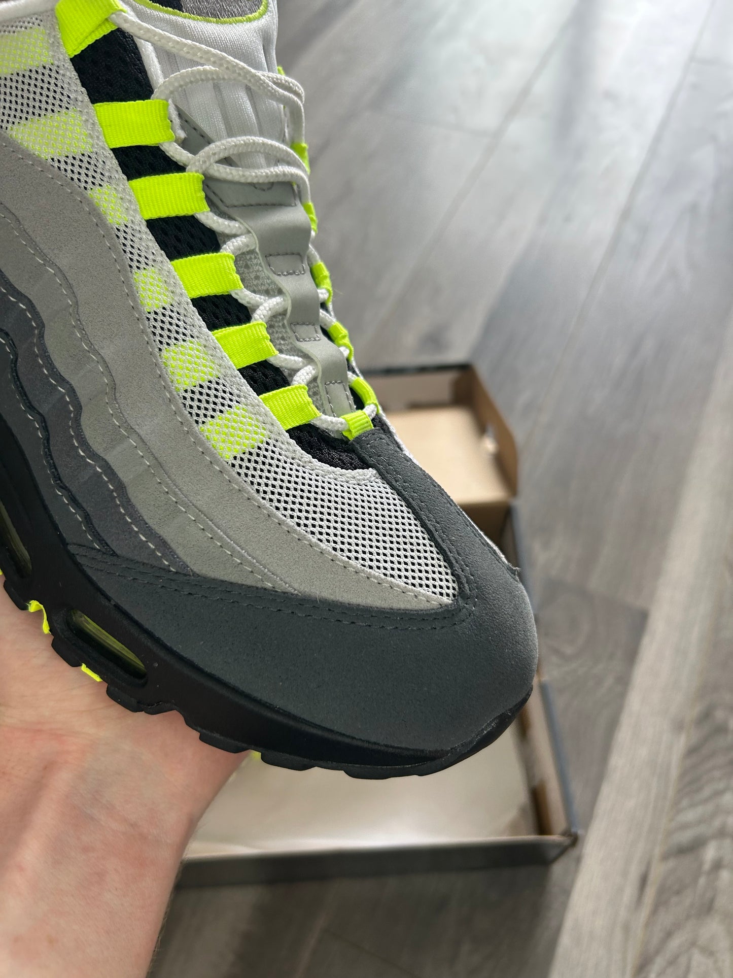 Nike Airmax 95 neon big bubble 2026 uk 10 used