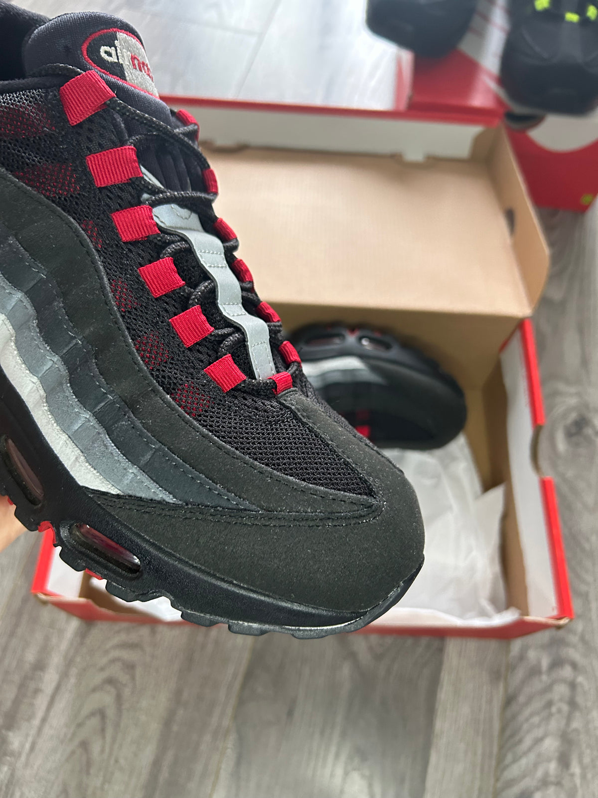 Nike Airmax 95 LFC edition big bubble uk 8.5 used