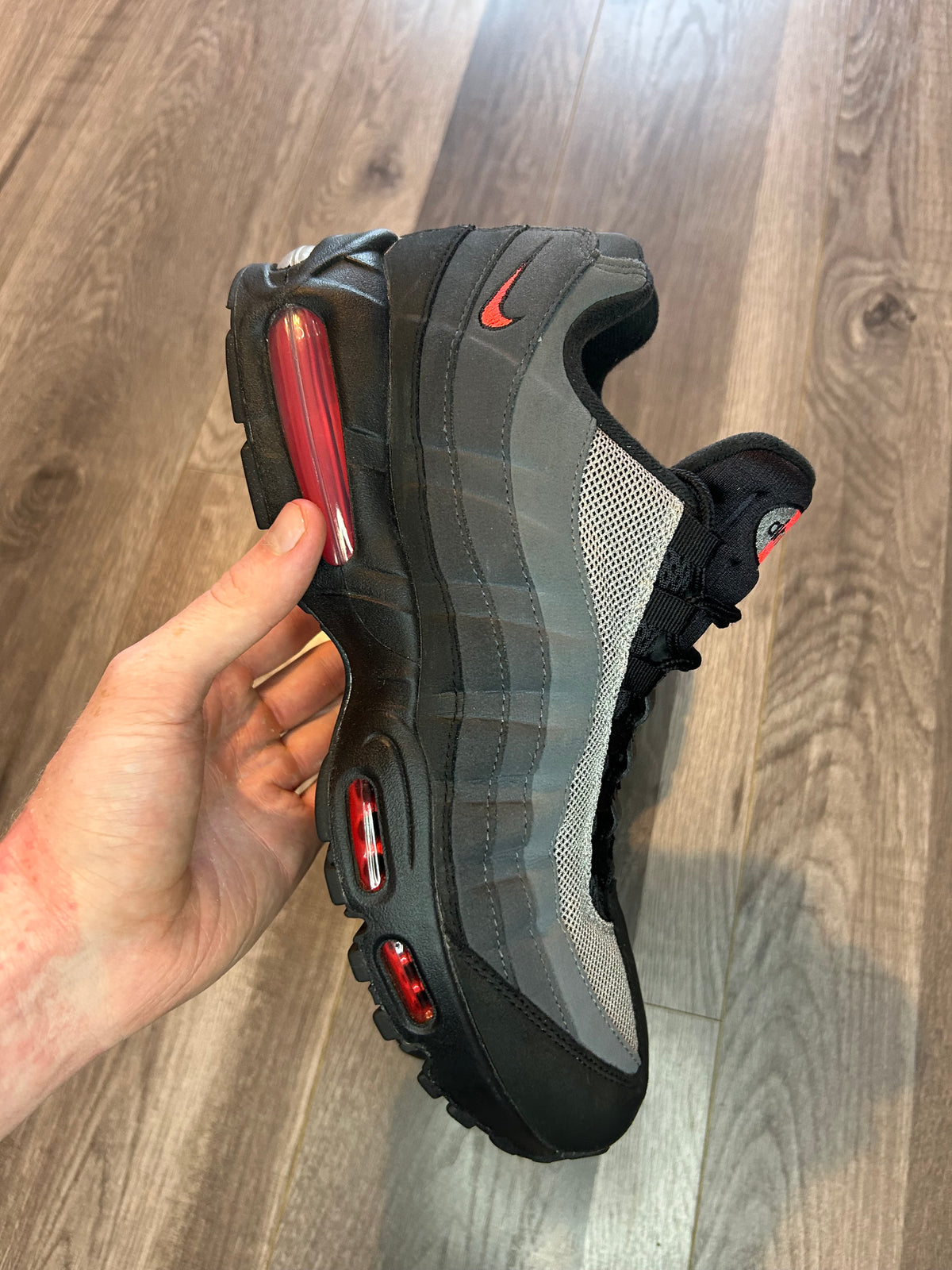 Nike Airmax 95 Dracula big bubble uk 9.5 used