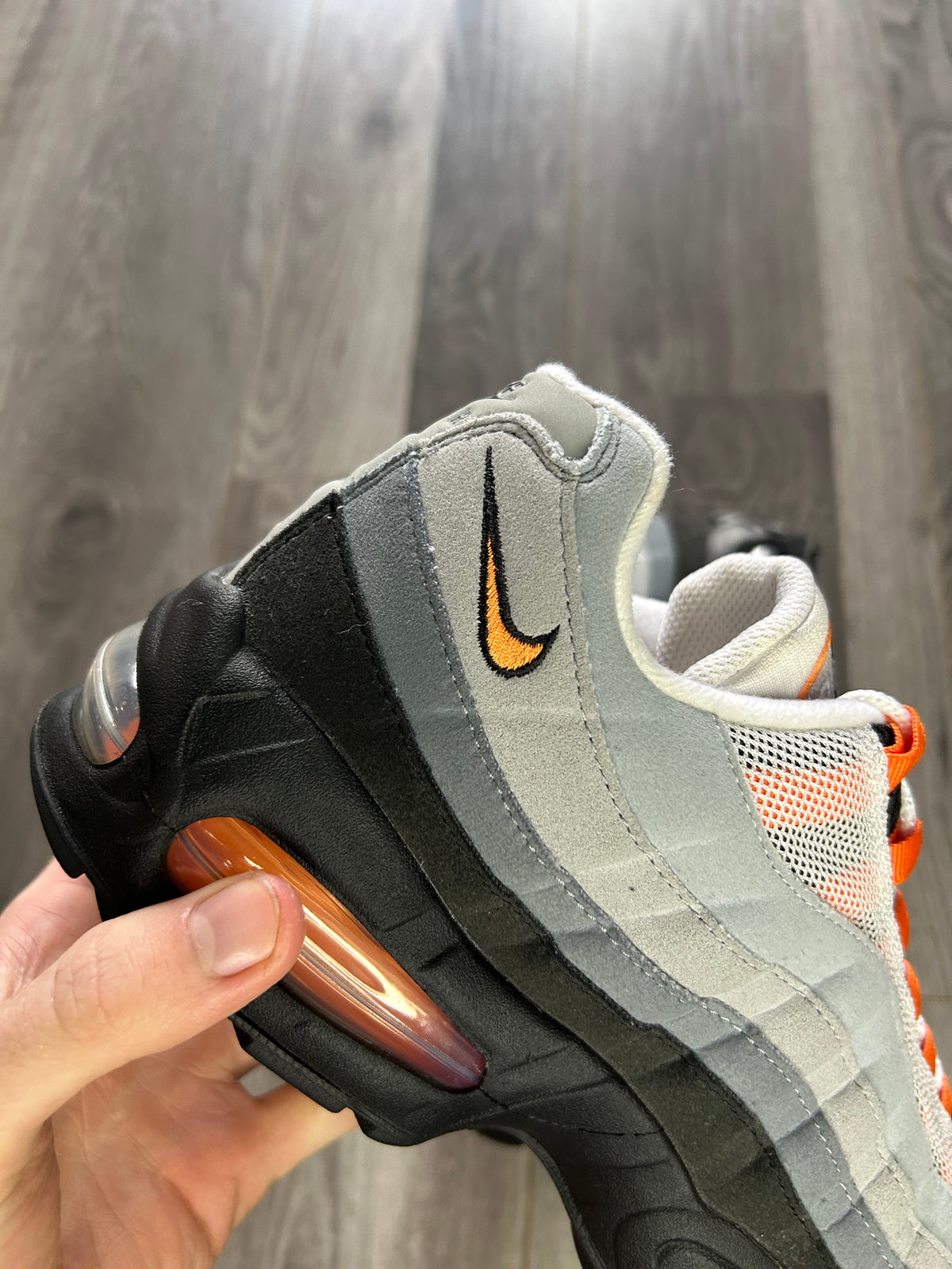 Nike Airmax 95 mandarin big bubble uk 8.5 used