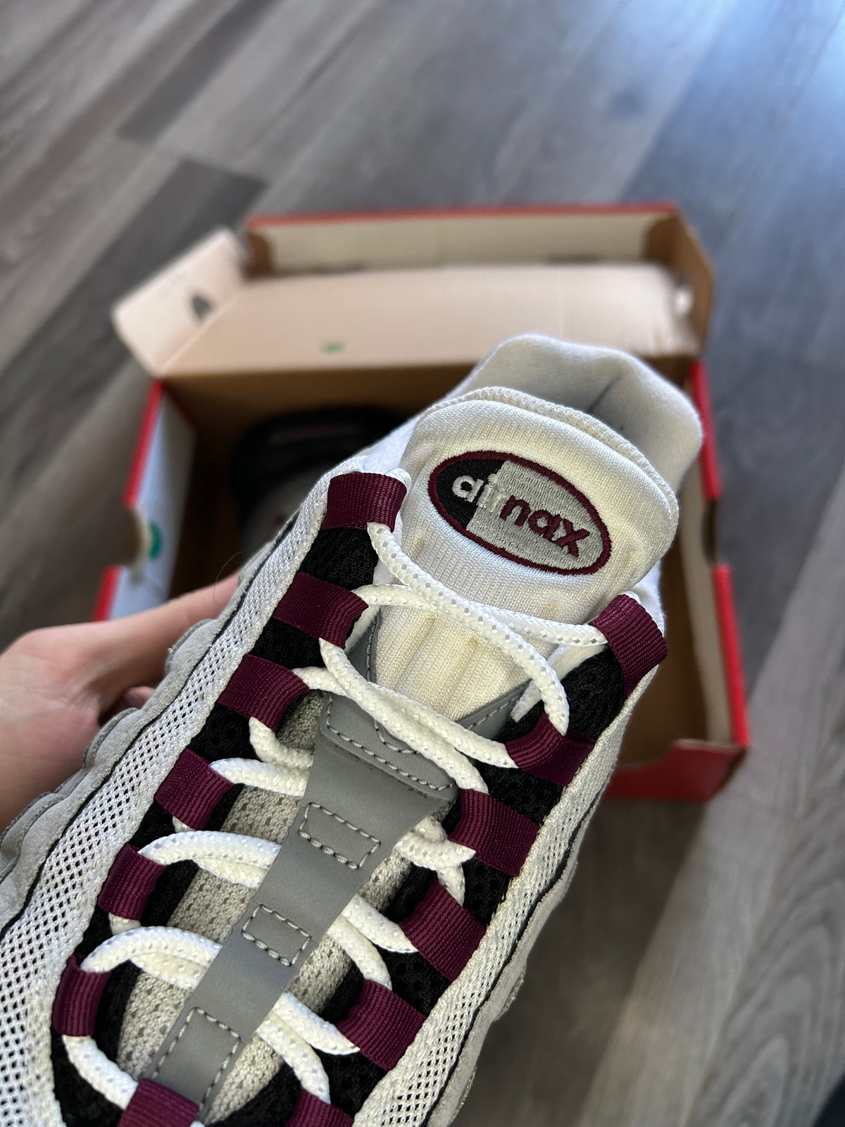 Nike Airmax 95 beetroot uk 8 used