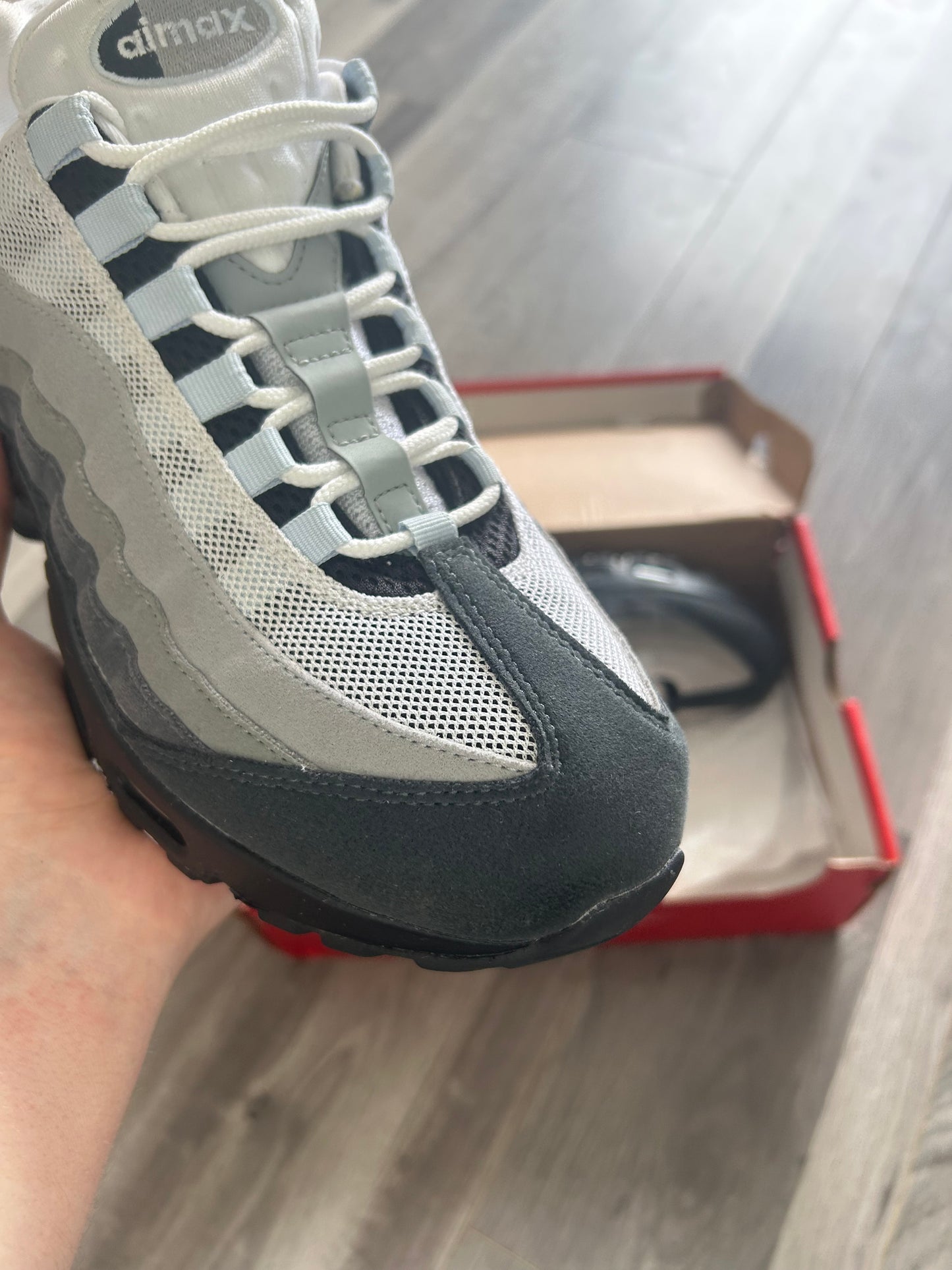 Nike Airmax 95 blue tint uk 9.5 used