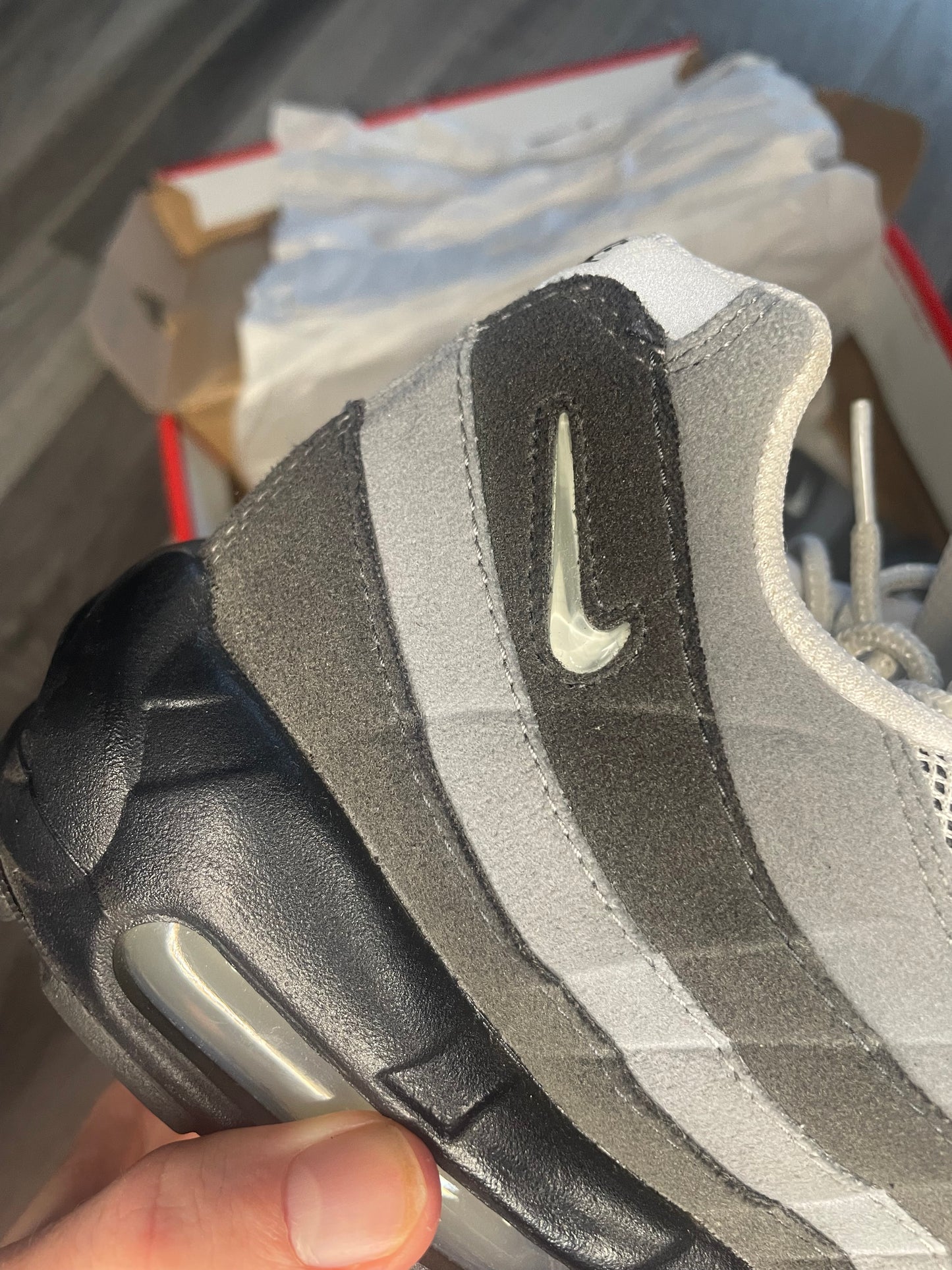 Nike air max 95 grey jewel Uk 10 used