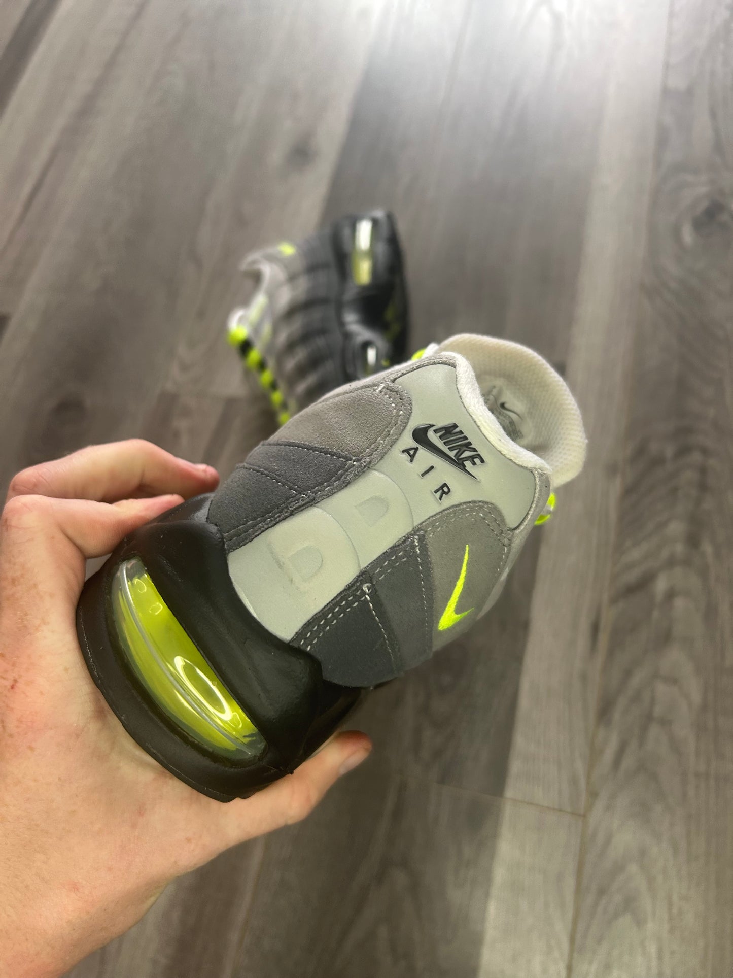 Nike Airmax 95 neon big bubble 2026 uk 9 used