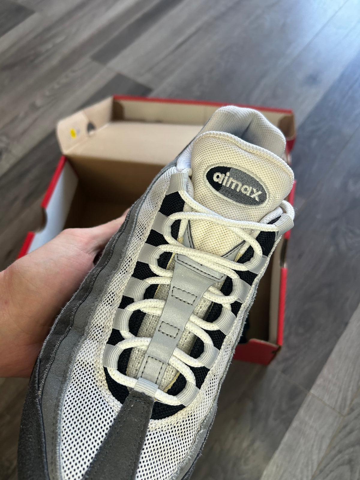 Nike Airmax 95 grey jewel uk 8 used