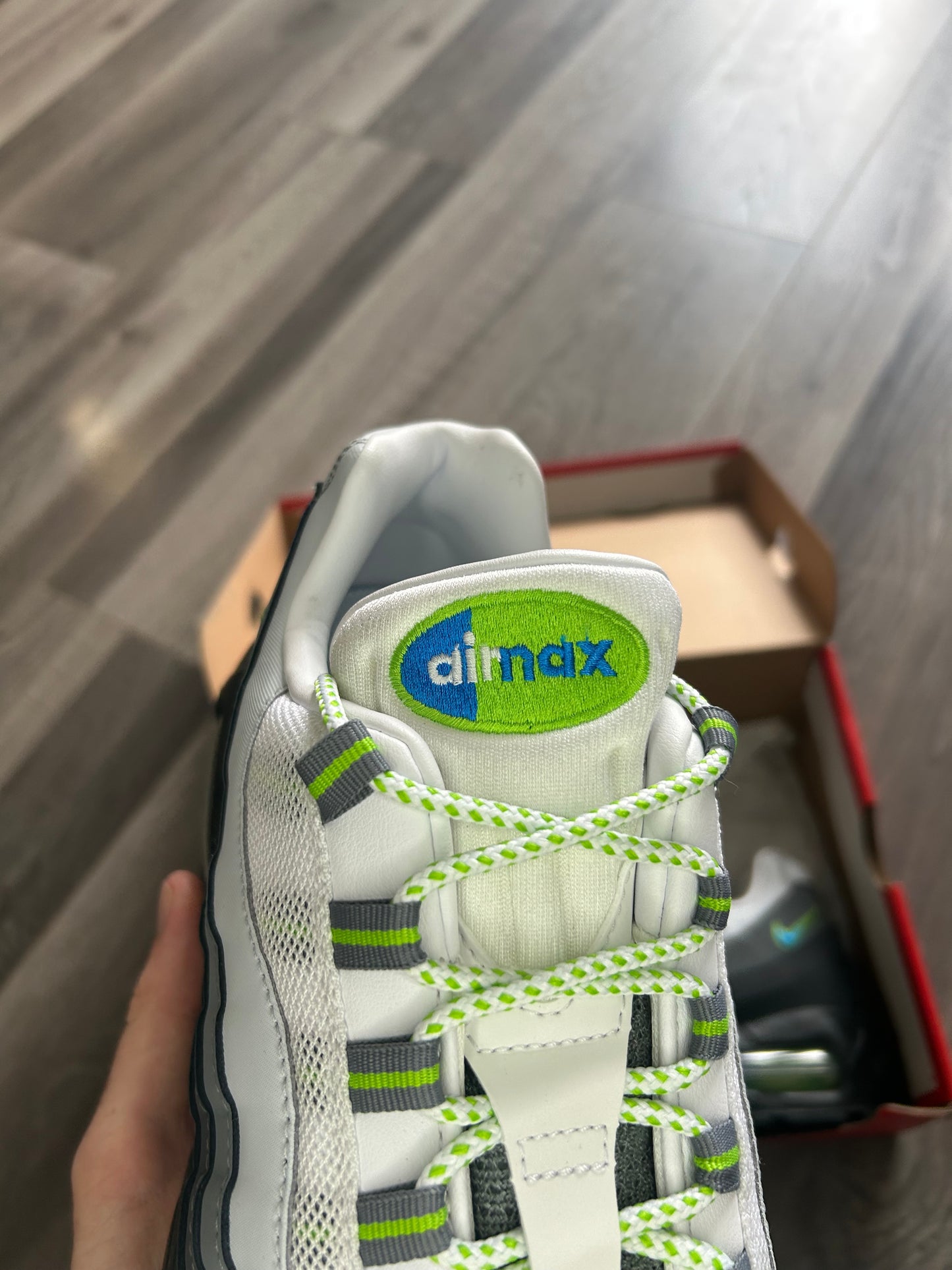 Nike Airmax 95 Green Apple big bubble uk 10 new