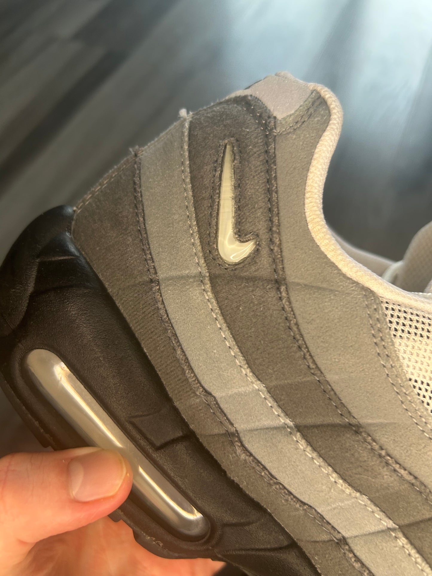 Nike air max 95 grey jewel uk 11 used