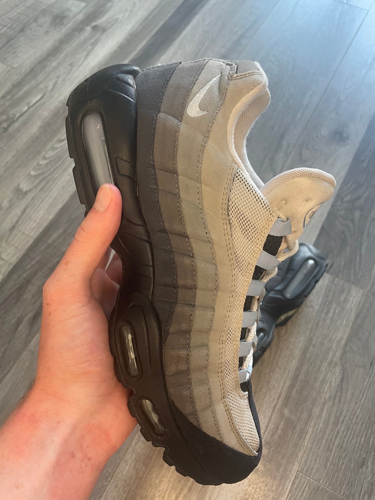 Nike air max 95 aluminium Uk 9 used
