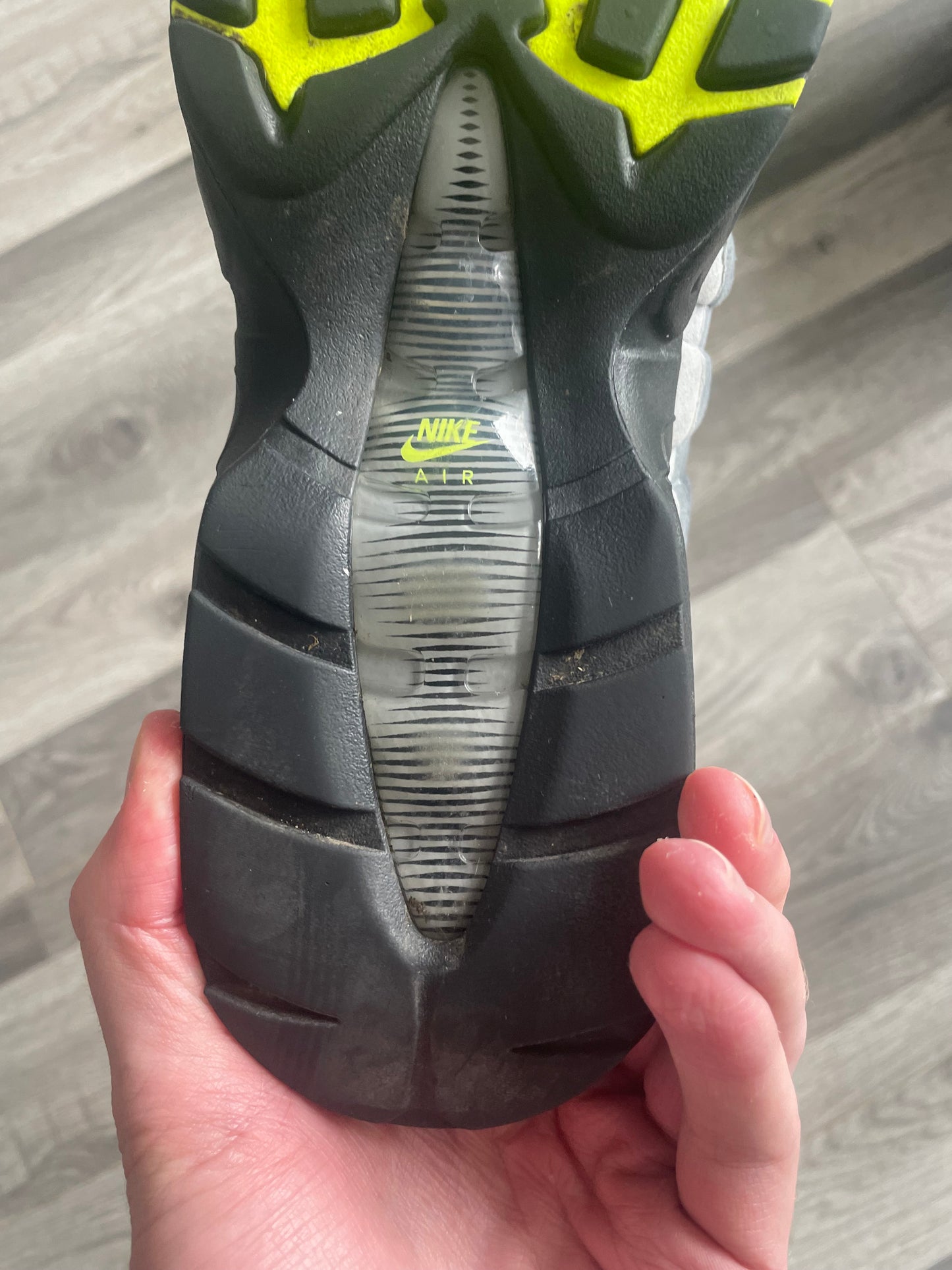 Nike air max 95 reverse neon Uk 8 (used)