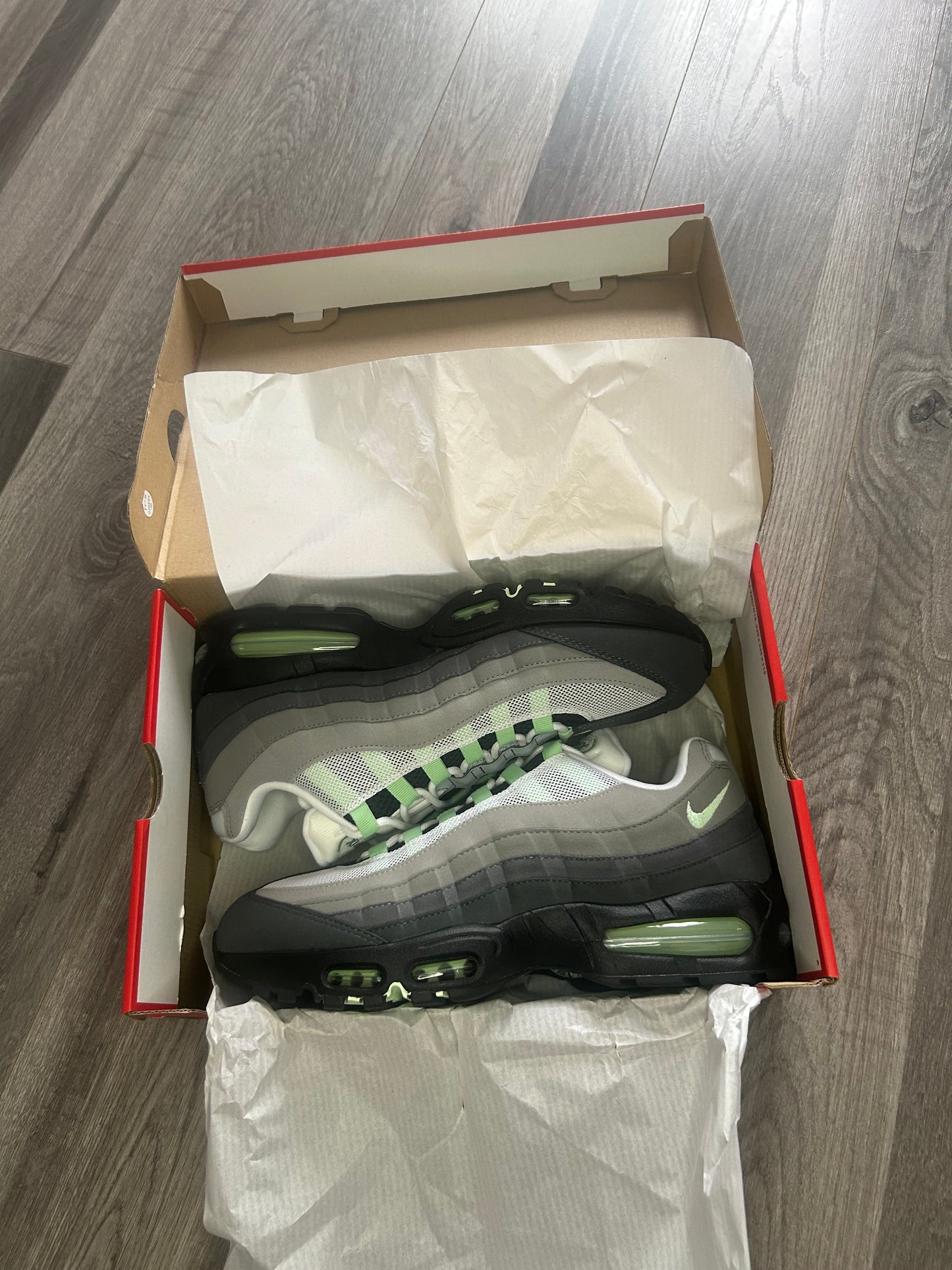 Nike Airmax 95 fresh mint big bubble uk 10.5 new