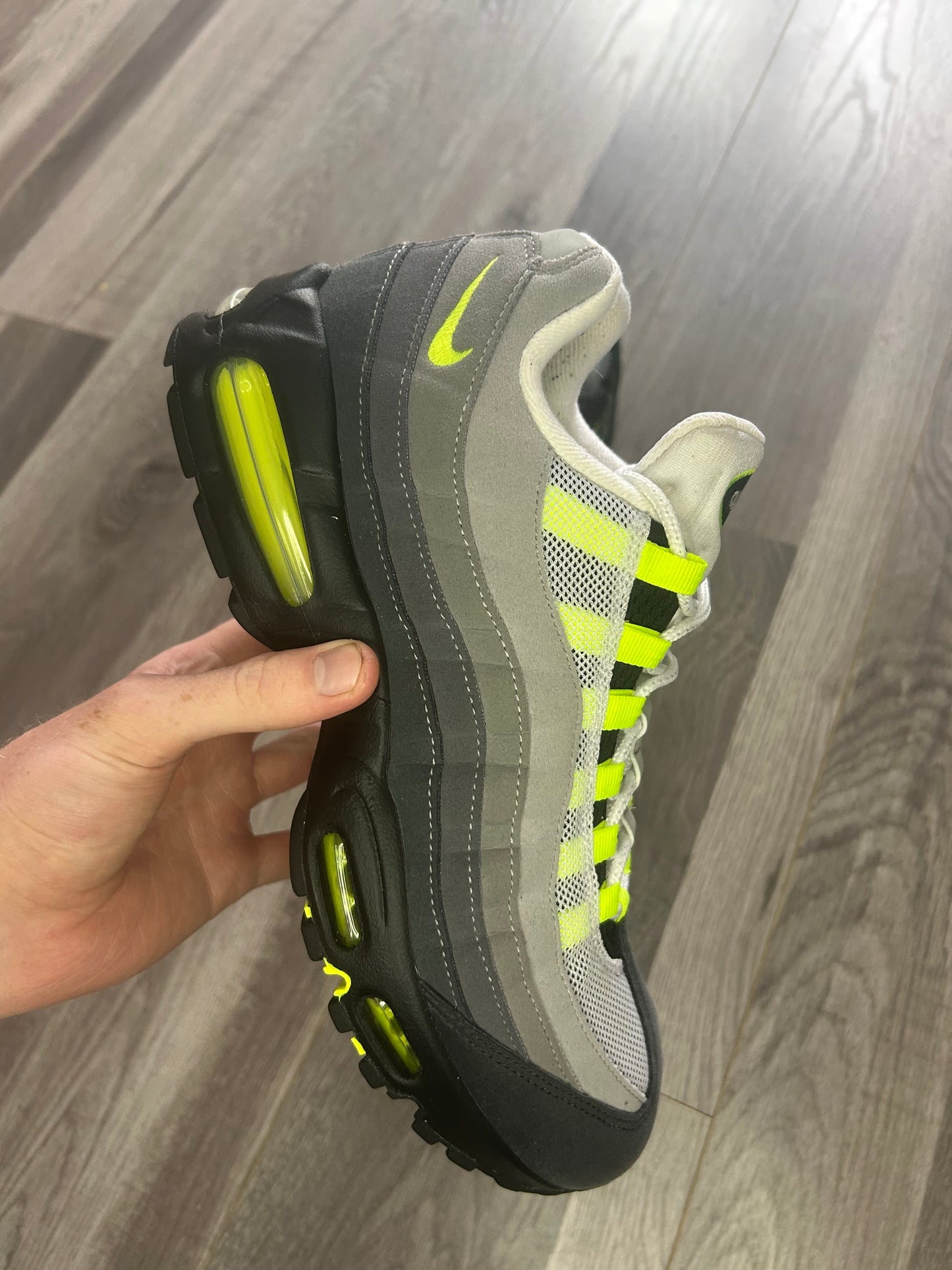 Nike Airmax 95 neon big bubble 2026 uk 9 used