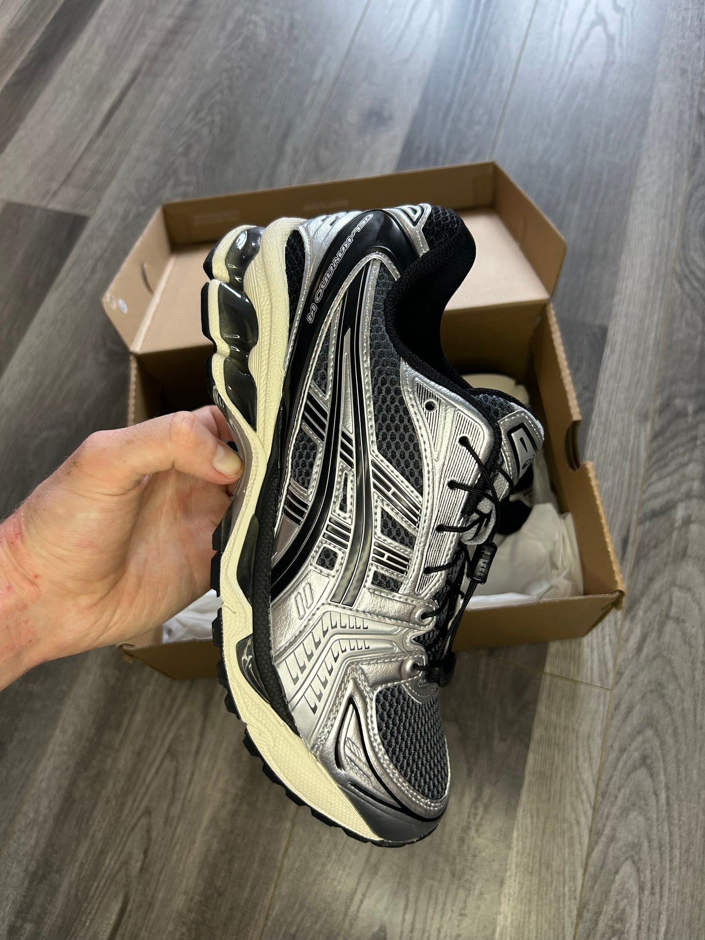 ASICS gel-kayano 14 unlimited pack carrier grey mens