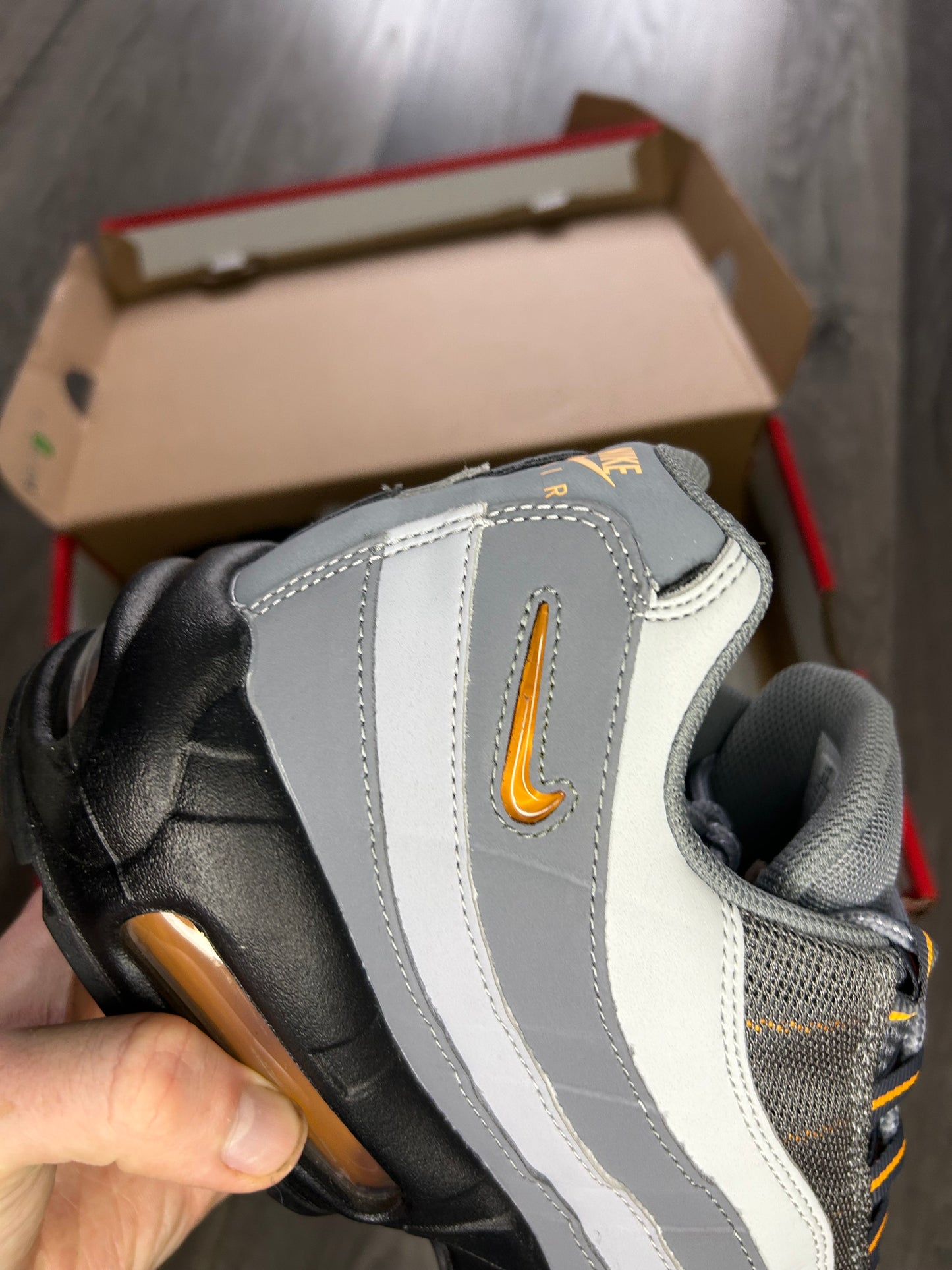 Nike Airmax 95 cool grey sundial uk 12 used