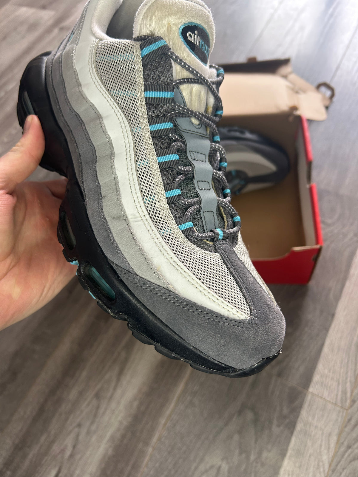 Nike Airmax 95 Baltic blue uk 9 used
