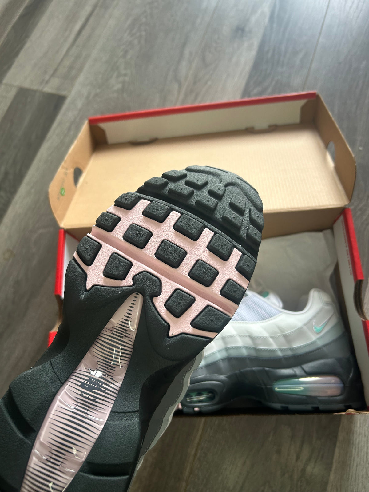Nike Airmax 95 pink apple big bubble unworn