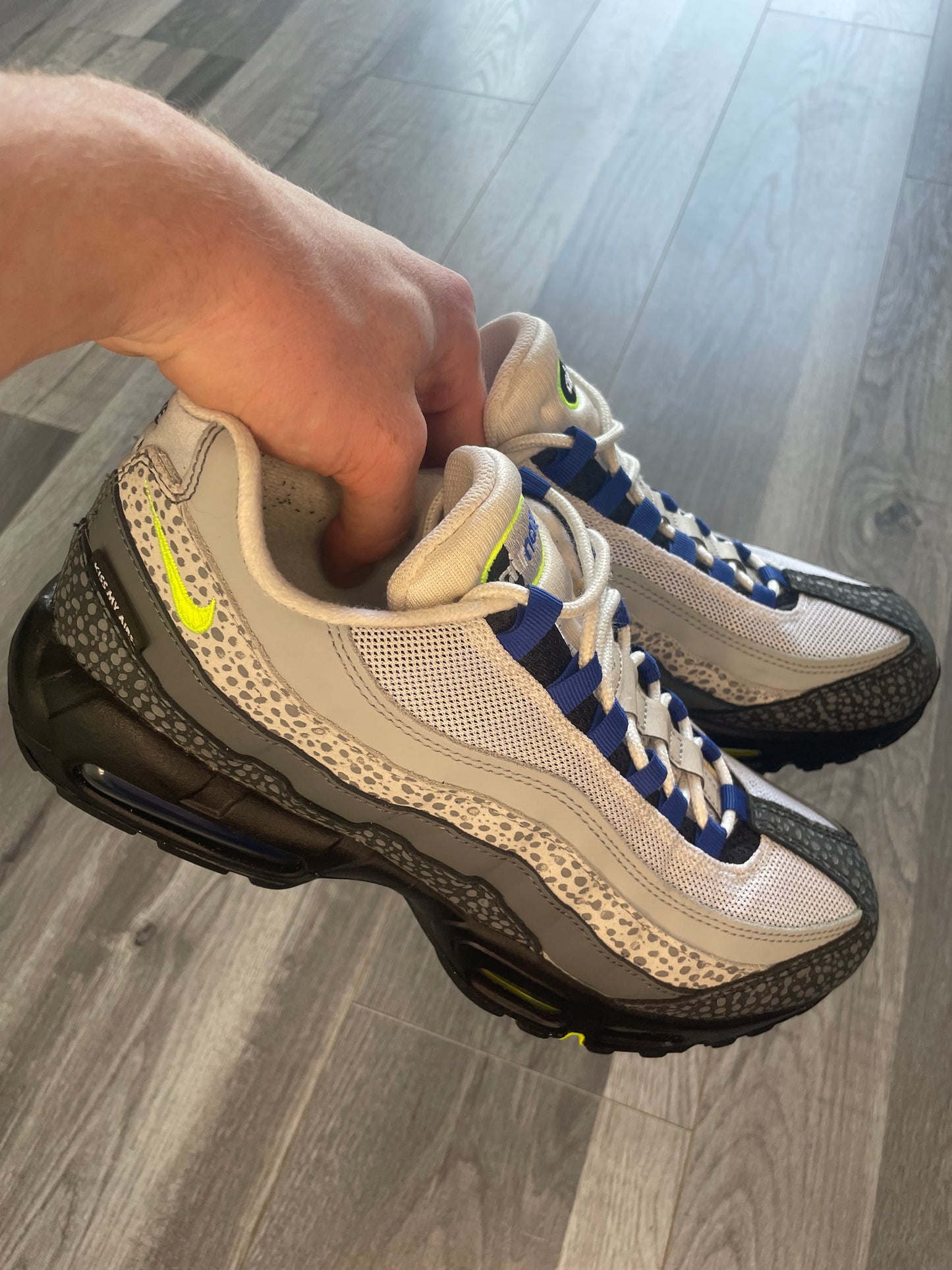 Nike air max 95 kiss my airs uk 8.5 (used)