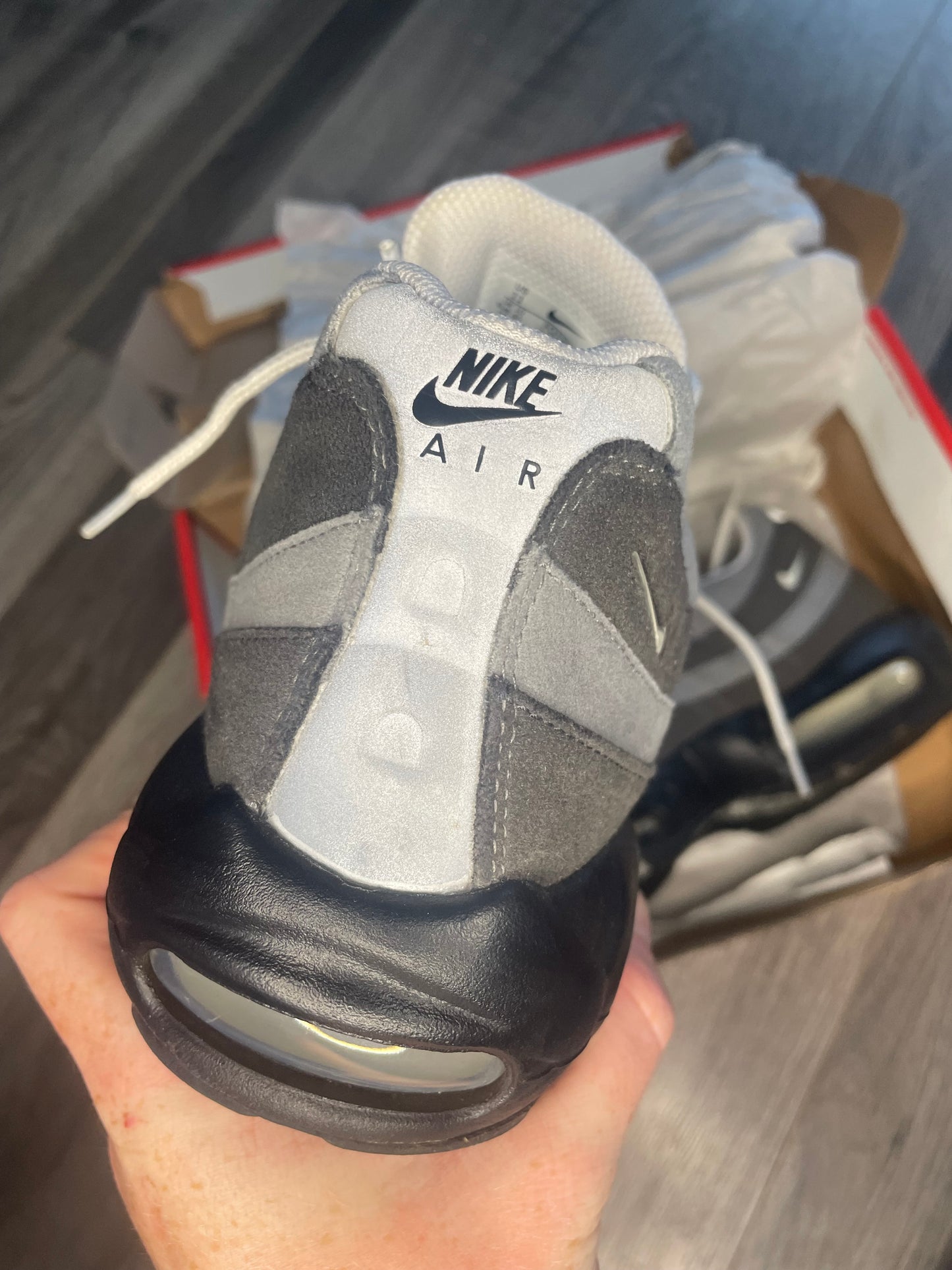 Nike air max 95 grey jewel Uk 10 used