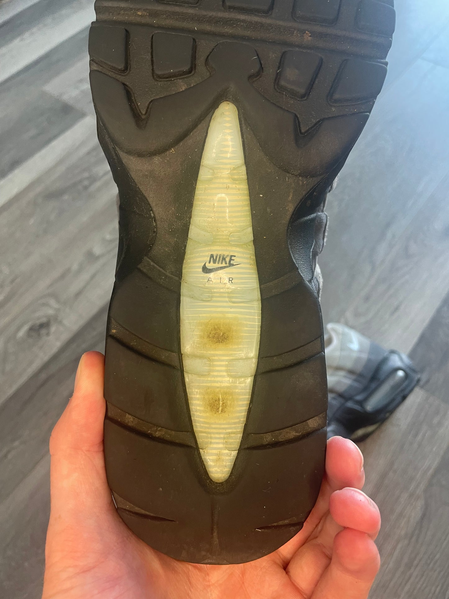 Nike air max 95 aluminium Uk 9 used