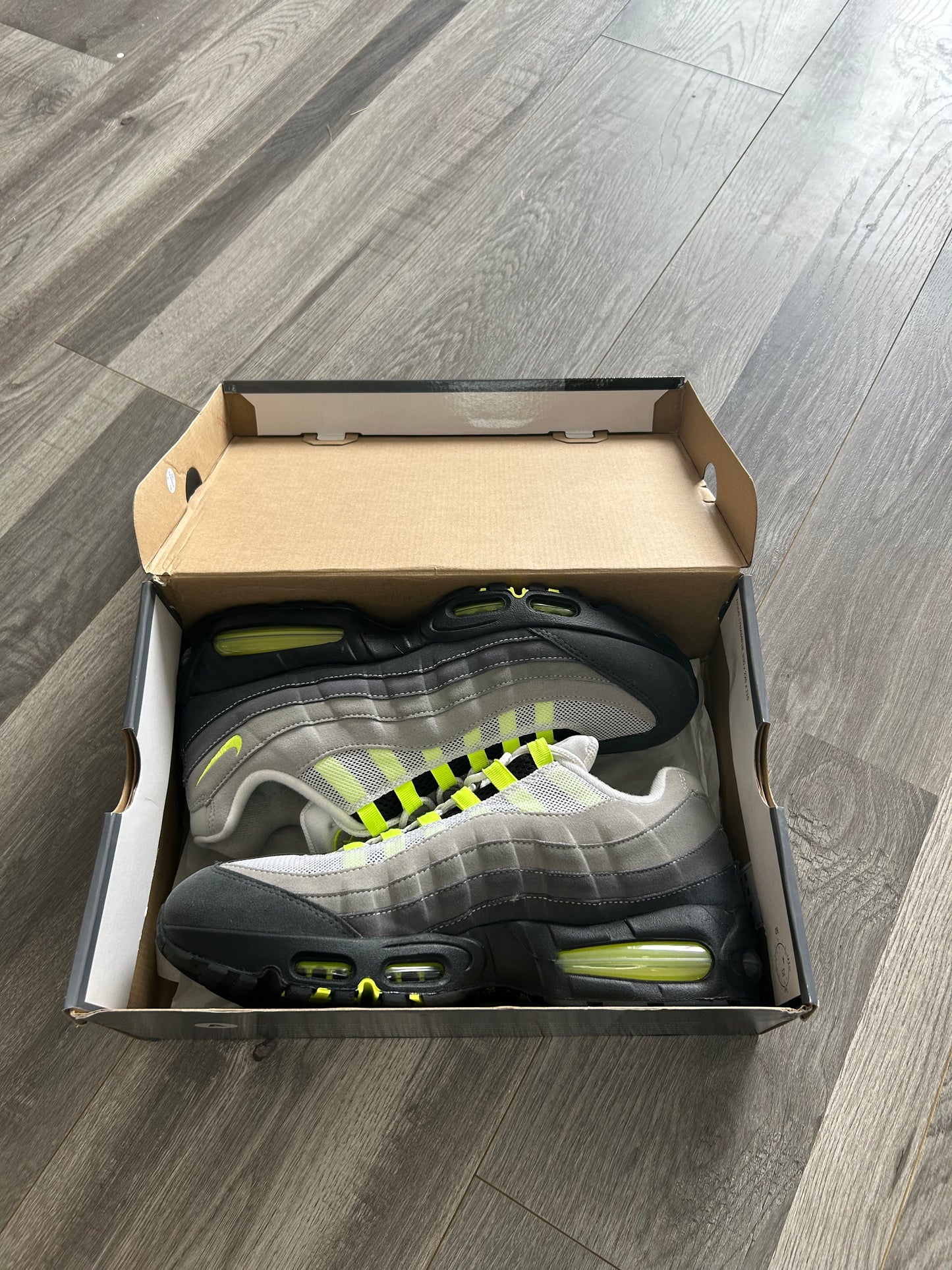 Nike Airmax 95 neon big bubble 2026 uk 10 used
