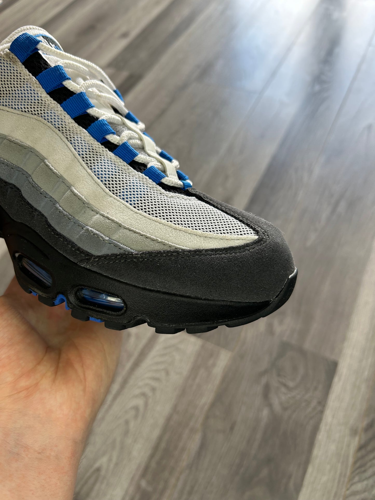 Nike Airmax 95 spark blue uk 8 used