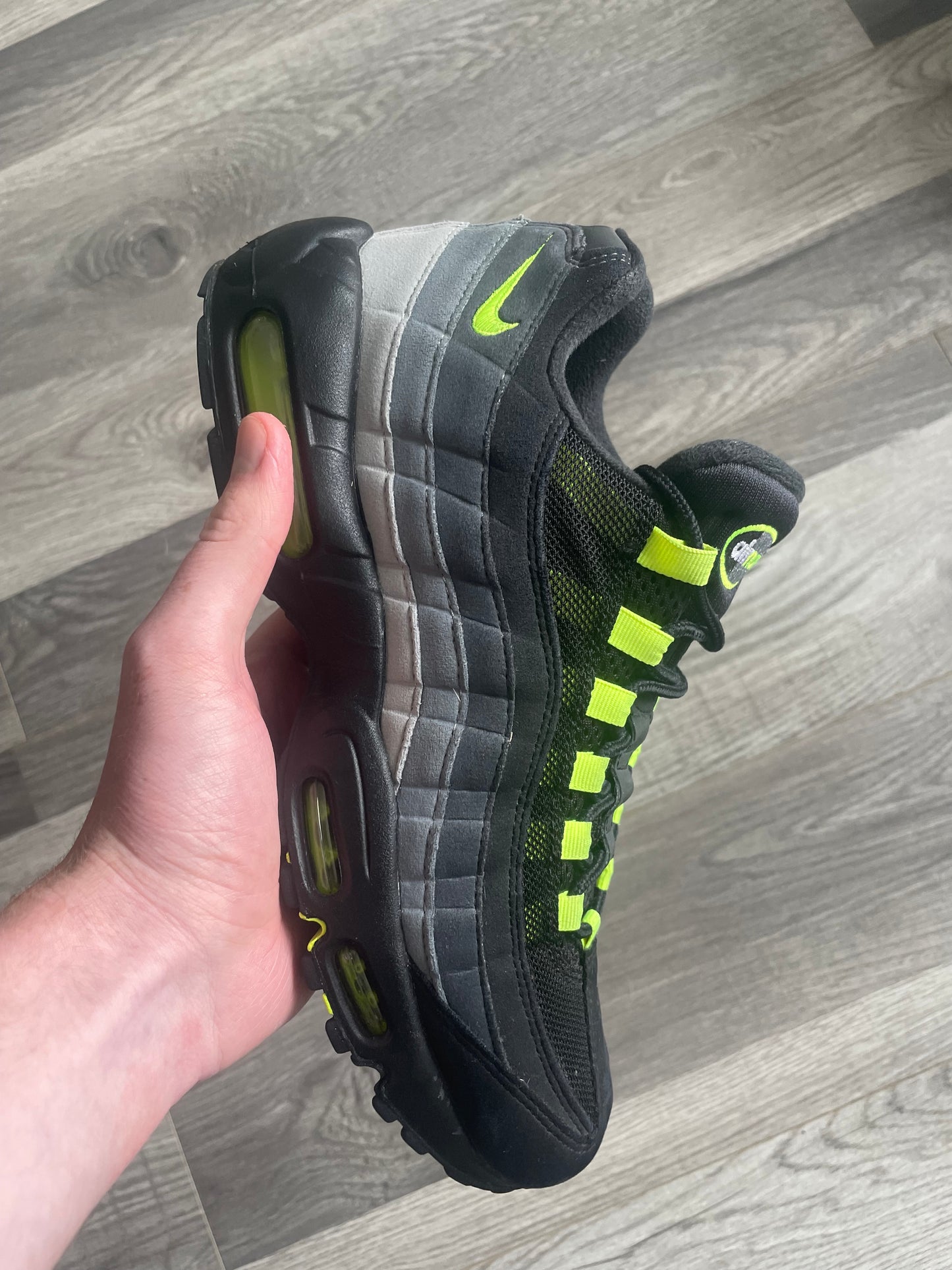 Nike air max 95 reverse neon Uk 8 (used)