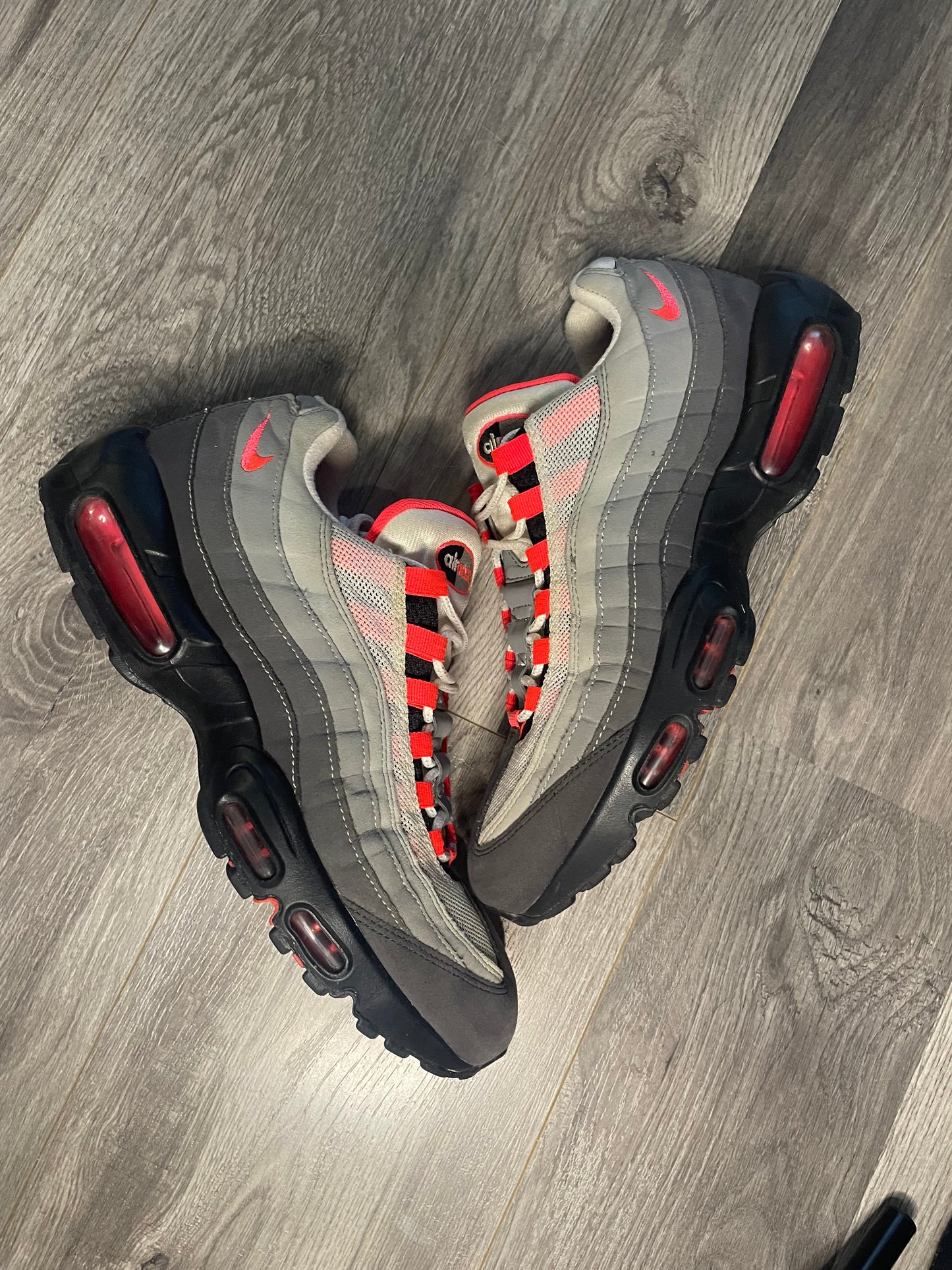 Nike air max 95 solar red Uk 9 used