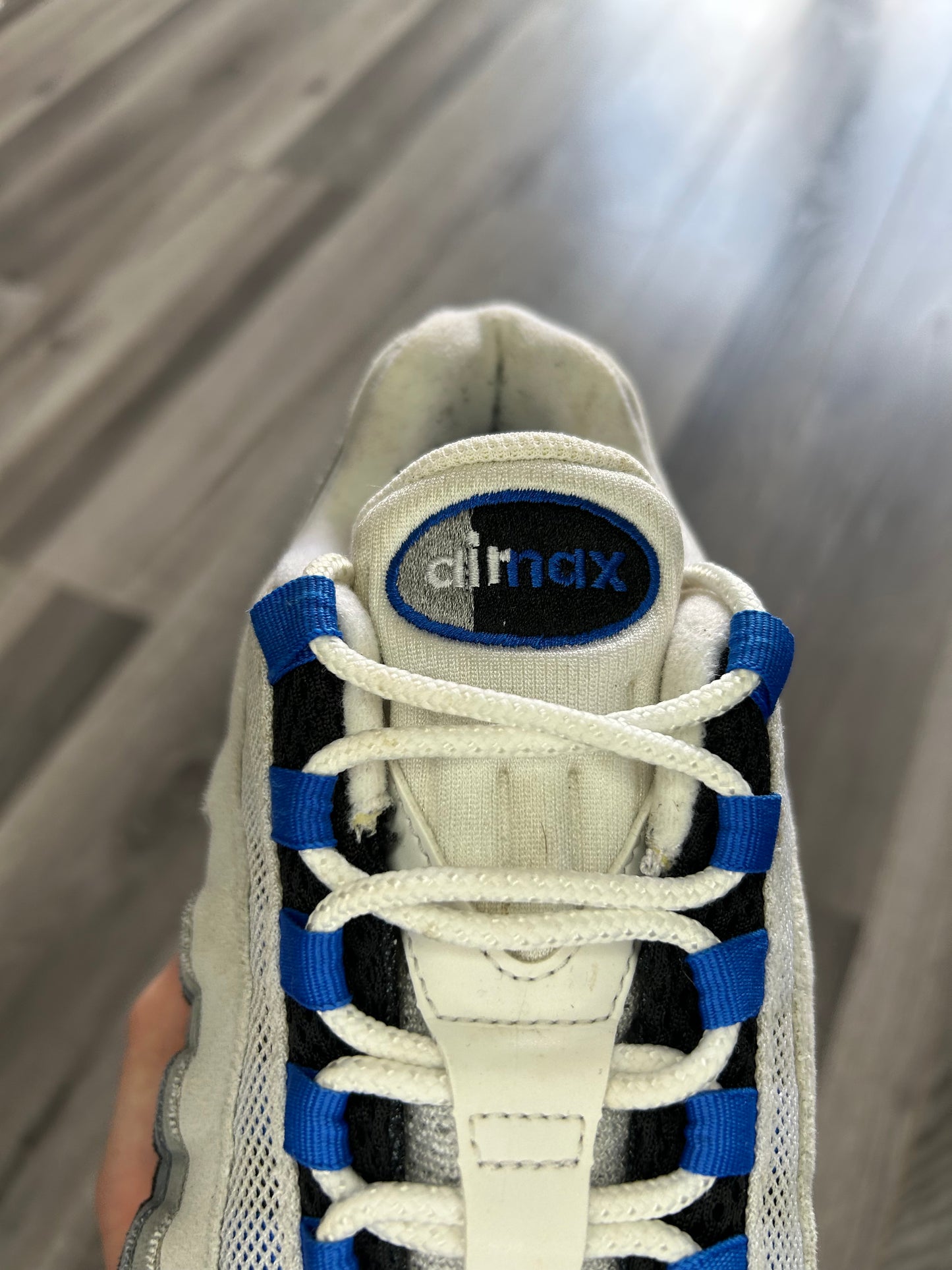 Nike Airmax 95 spark blue uk 8 used