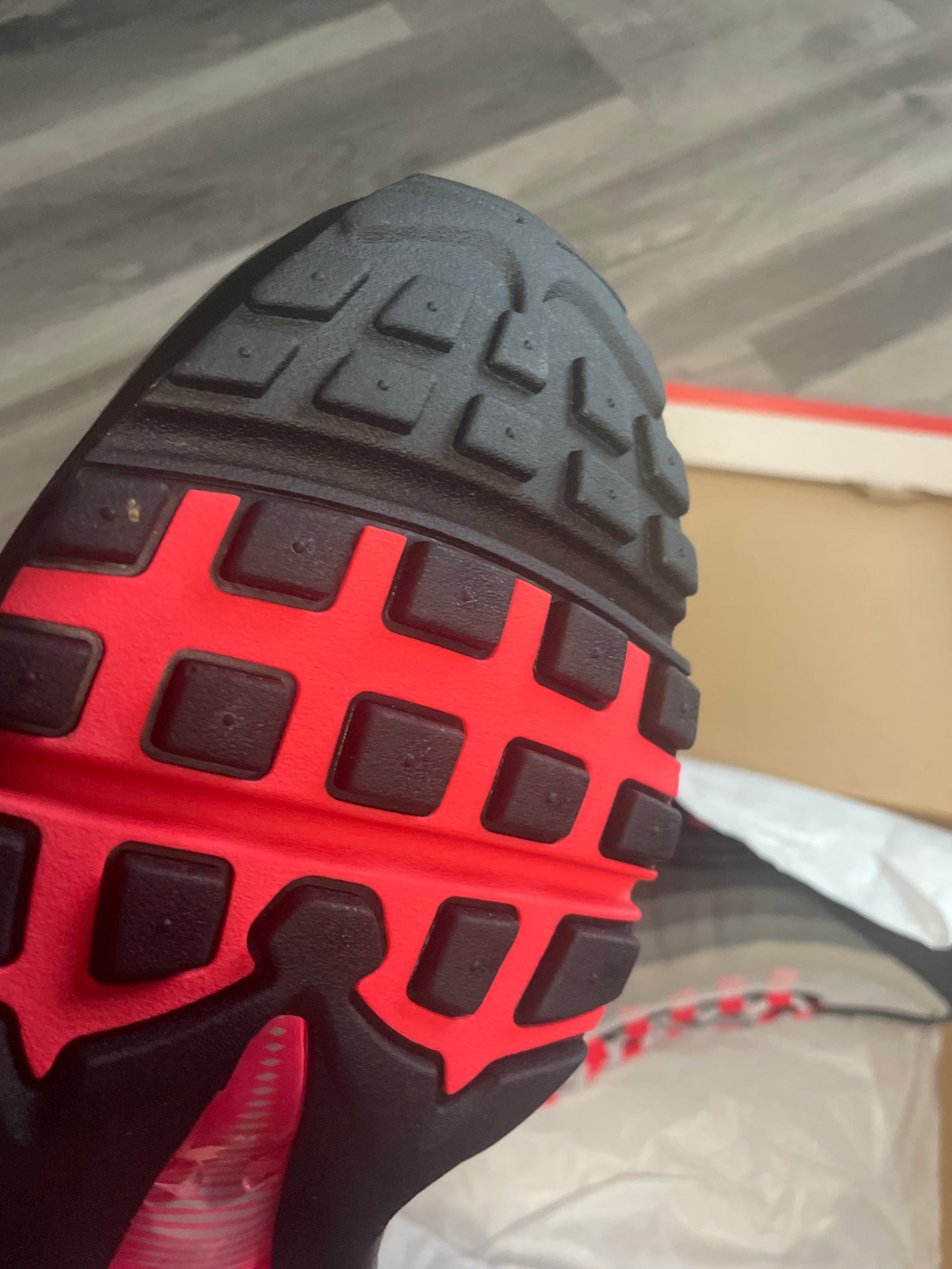 Nike air max 95 solar red big bubble 2025 new