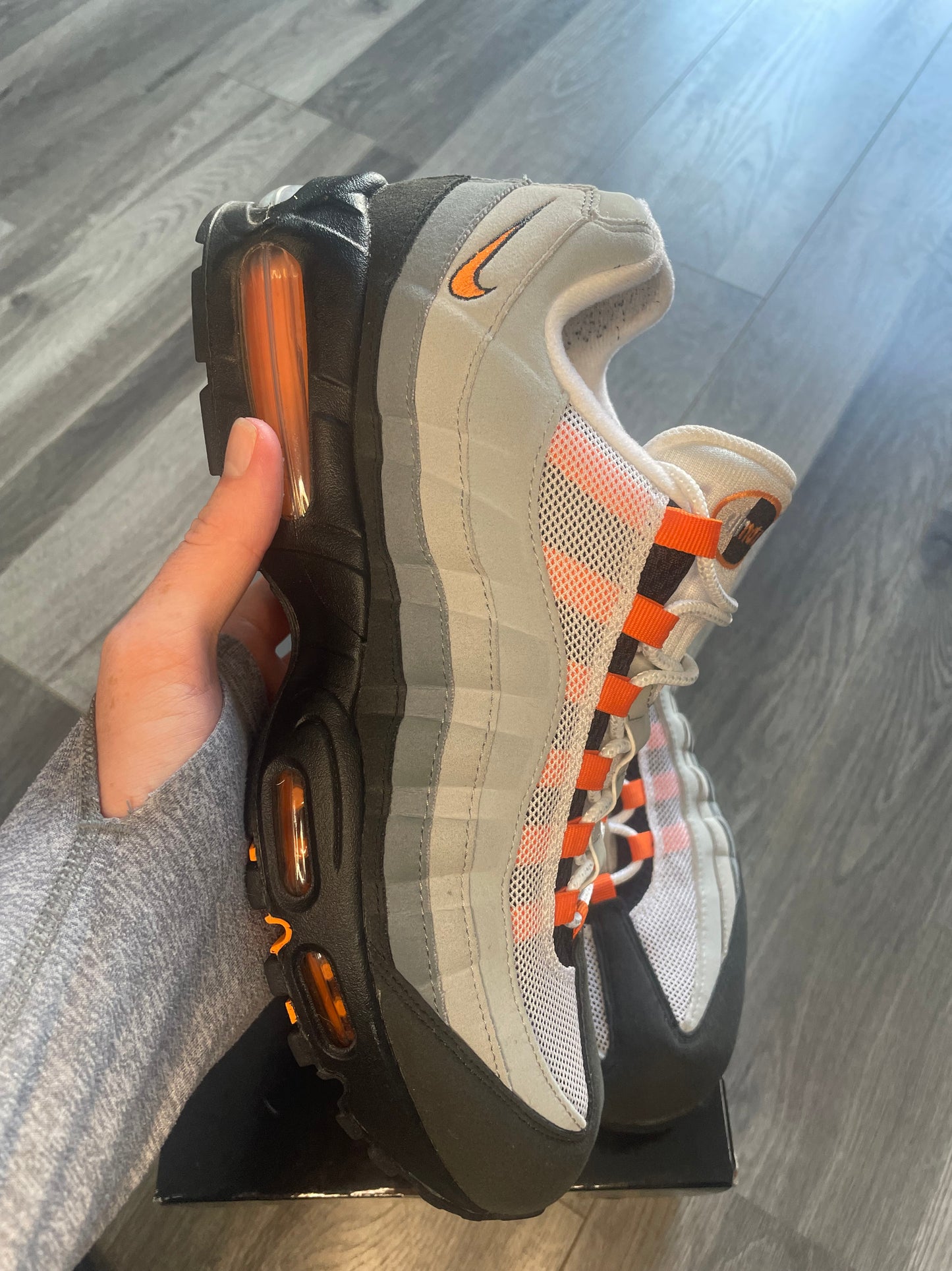 Nike air max 95 mandarin Uk 11 used (2025)