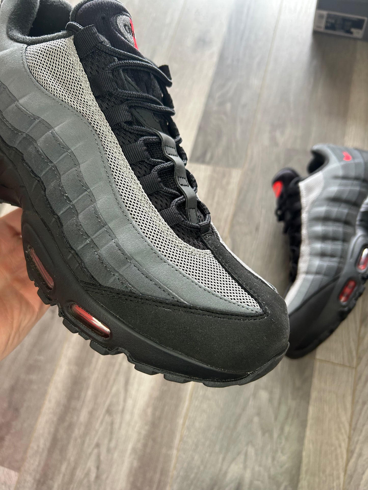 Nike Airmax 95 big bubble Dracula uk 10 used