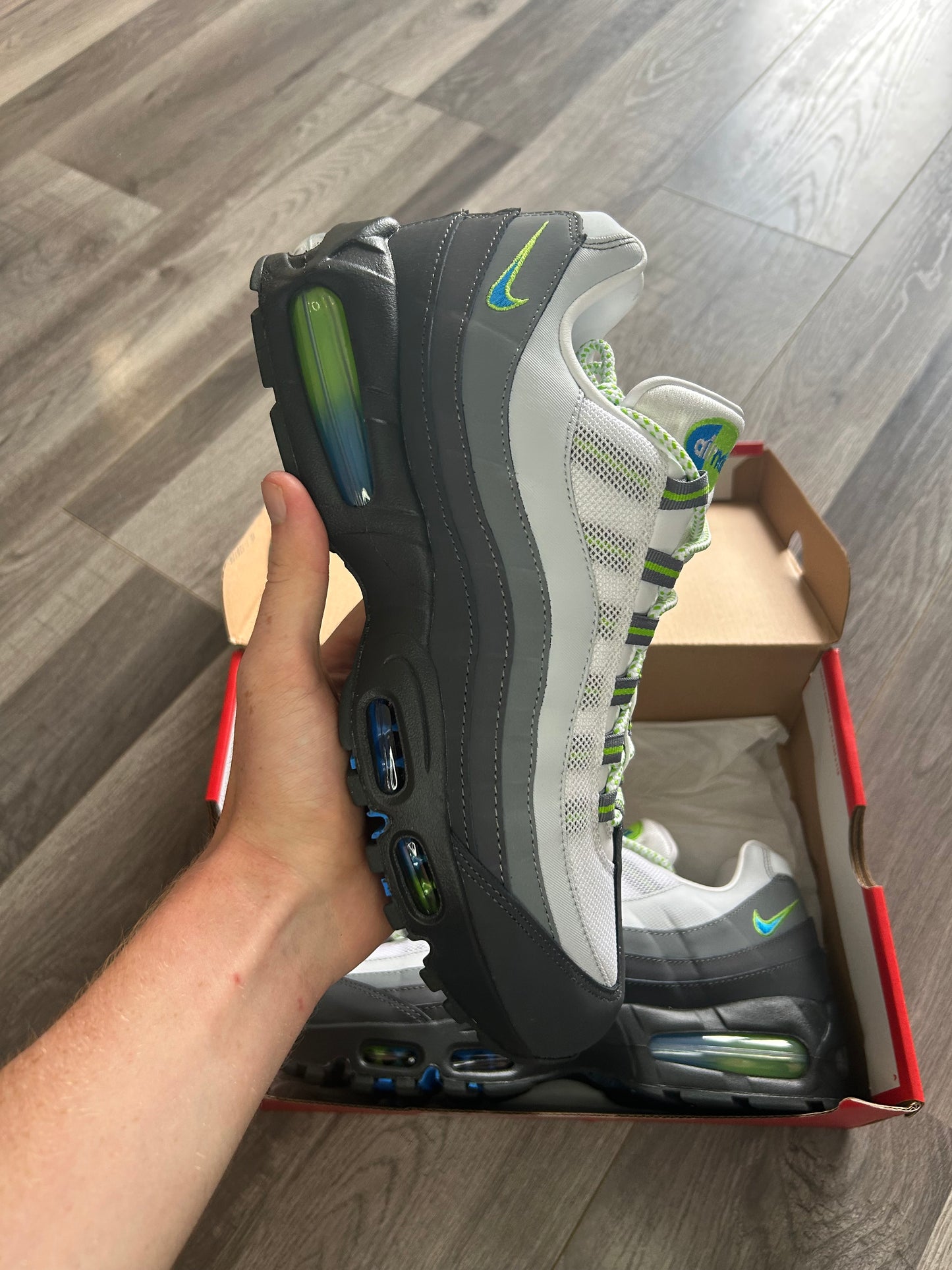 Nike Airmax 95 Green Apple big bubble uk 10 new
