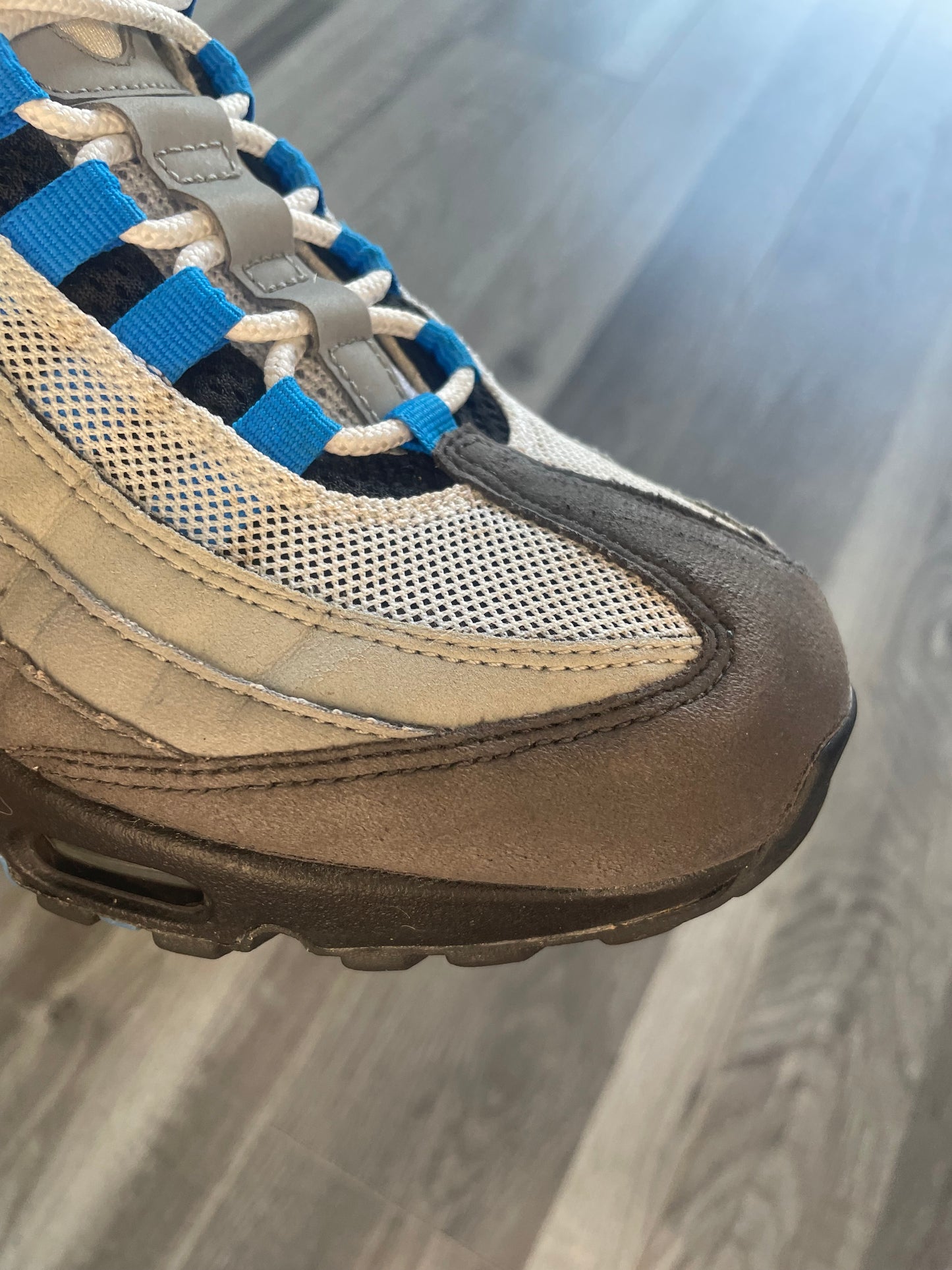 Nike air max 95 crystal blue Uk 8.5 (used)