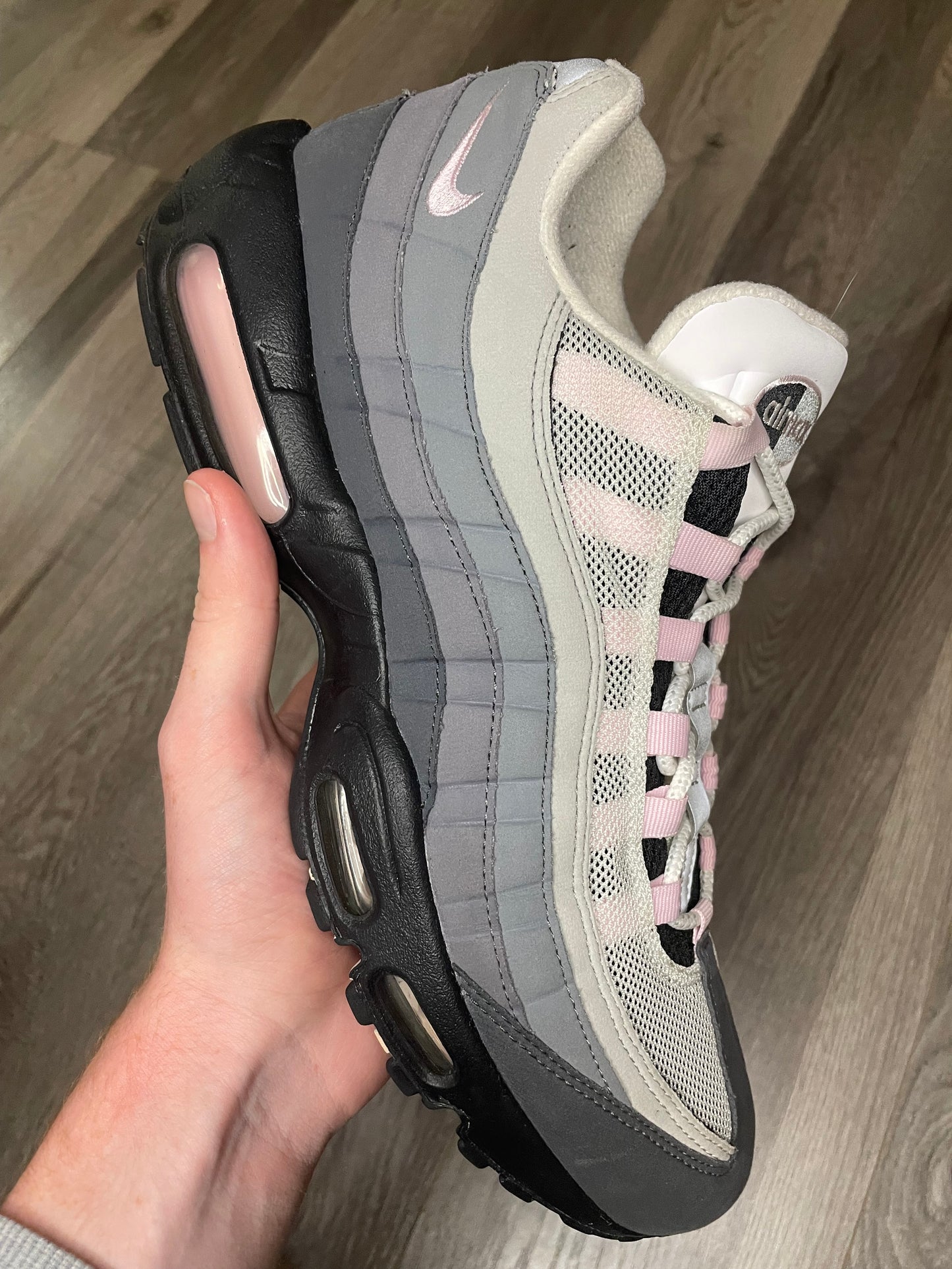 Air max 95 pink foam uk 11 (used)