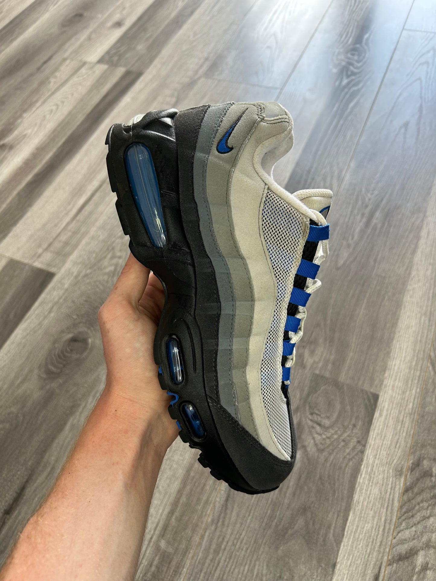 Nike Airmax 95 spark blue uk 8 used