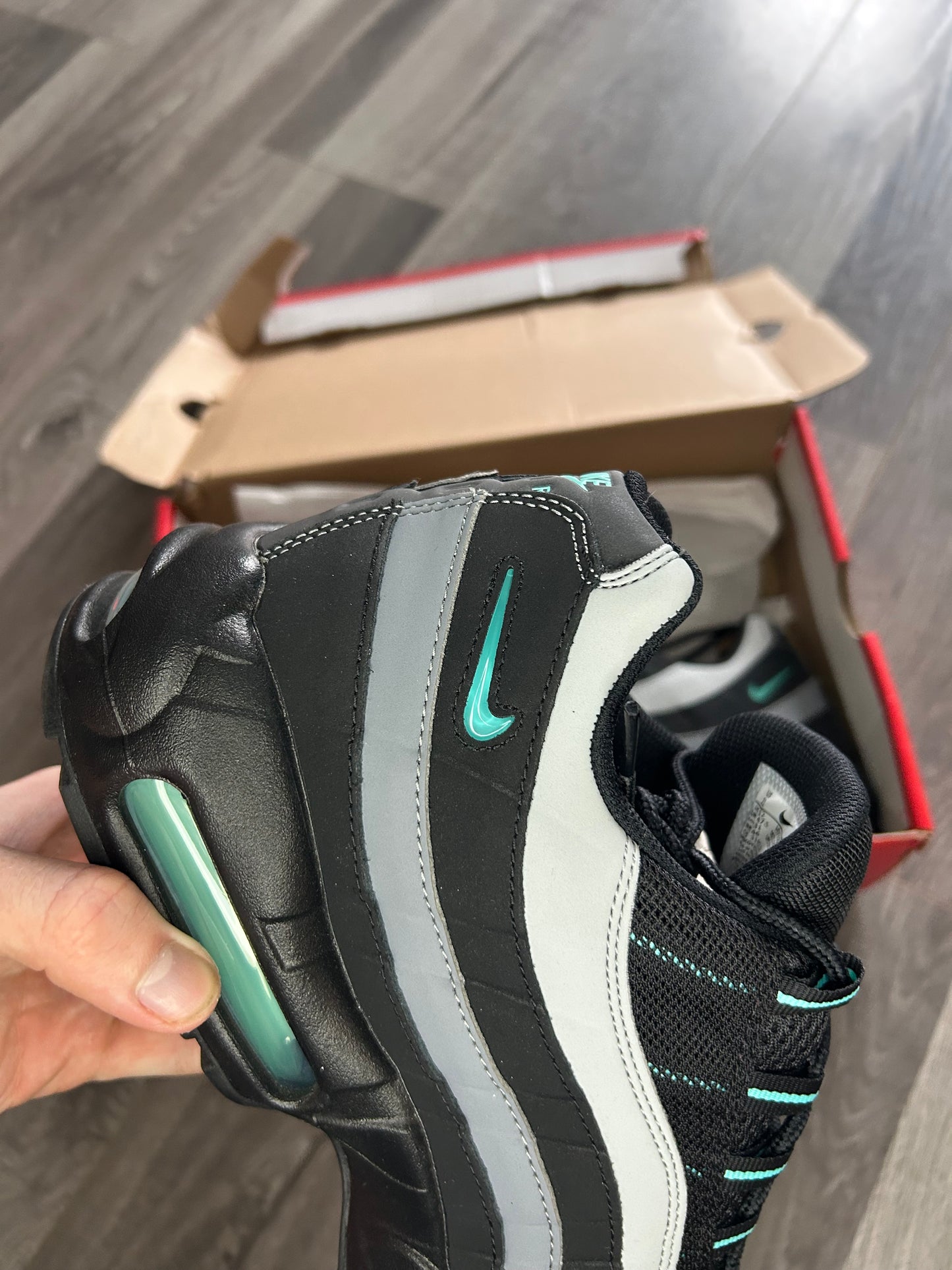 Nike Airmax 95 jade jewel uk 12 used