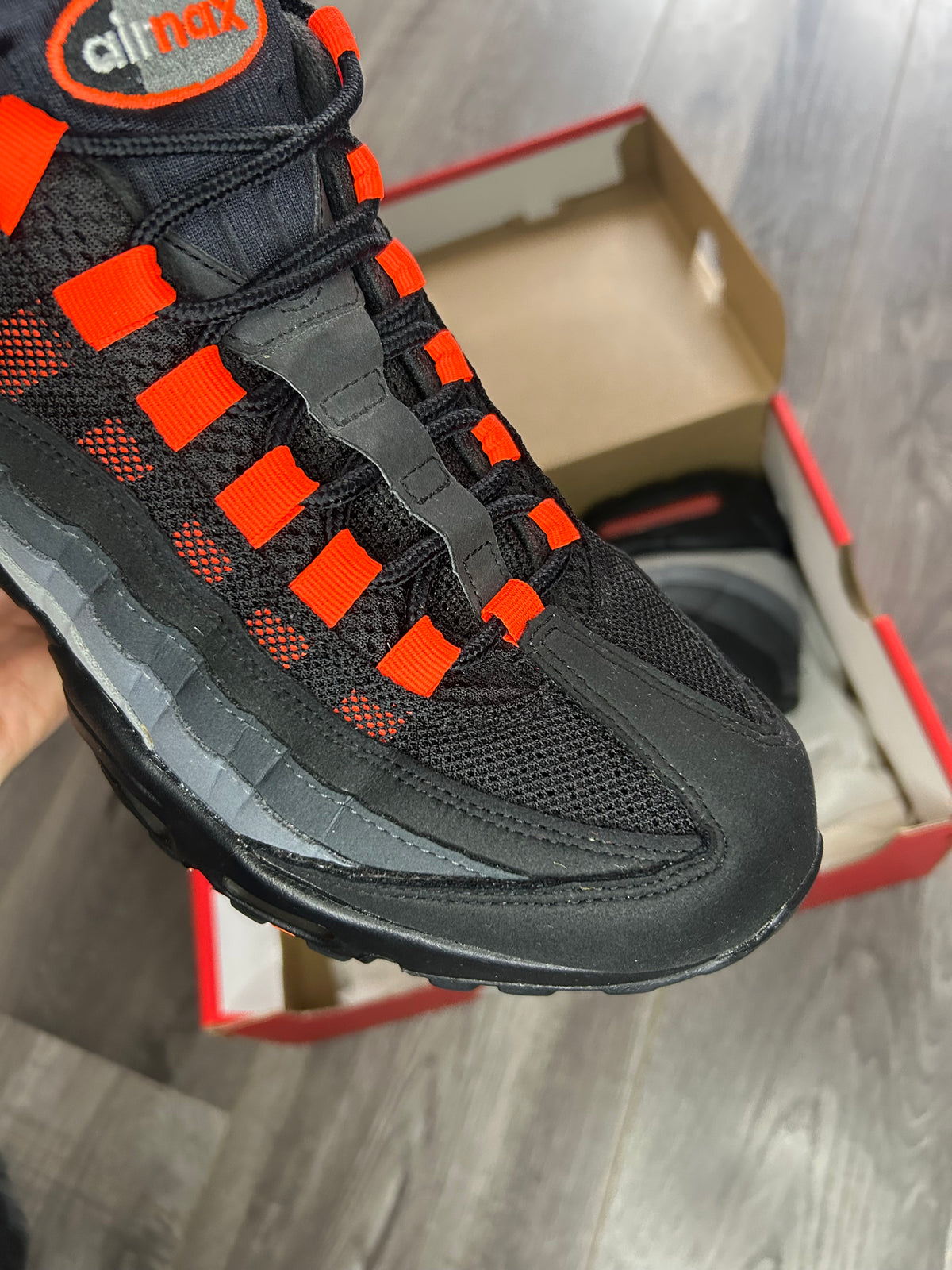 Nike Airmax 95 hyper crimson uk 9 used
