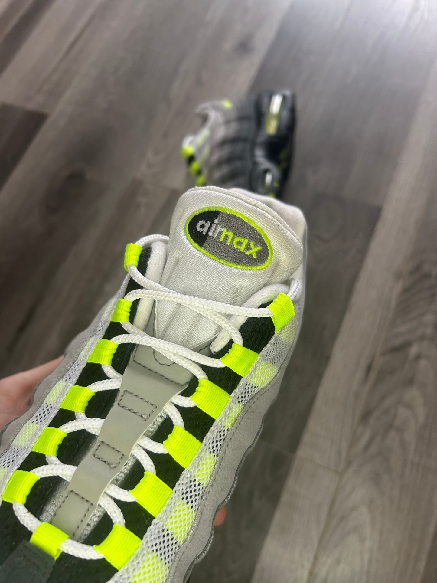 Nike Airmax 95 neon big bubble 2026 uk 9 used