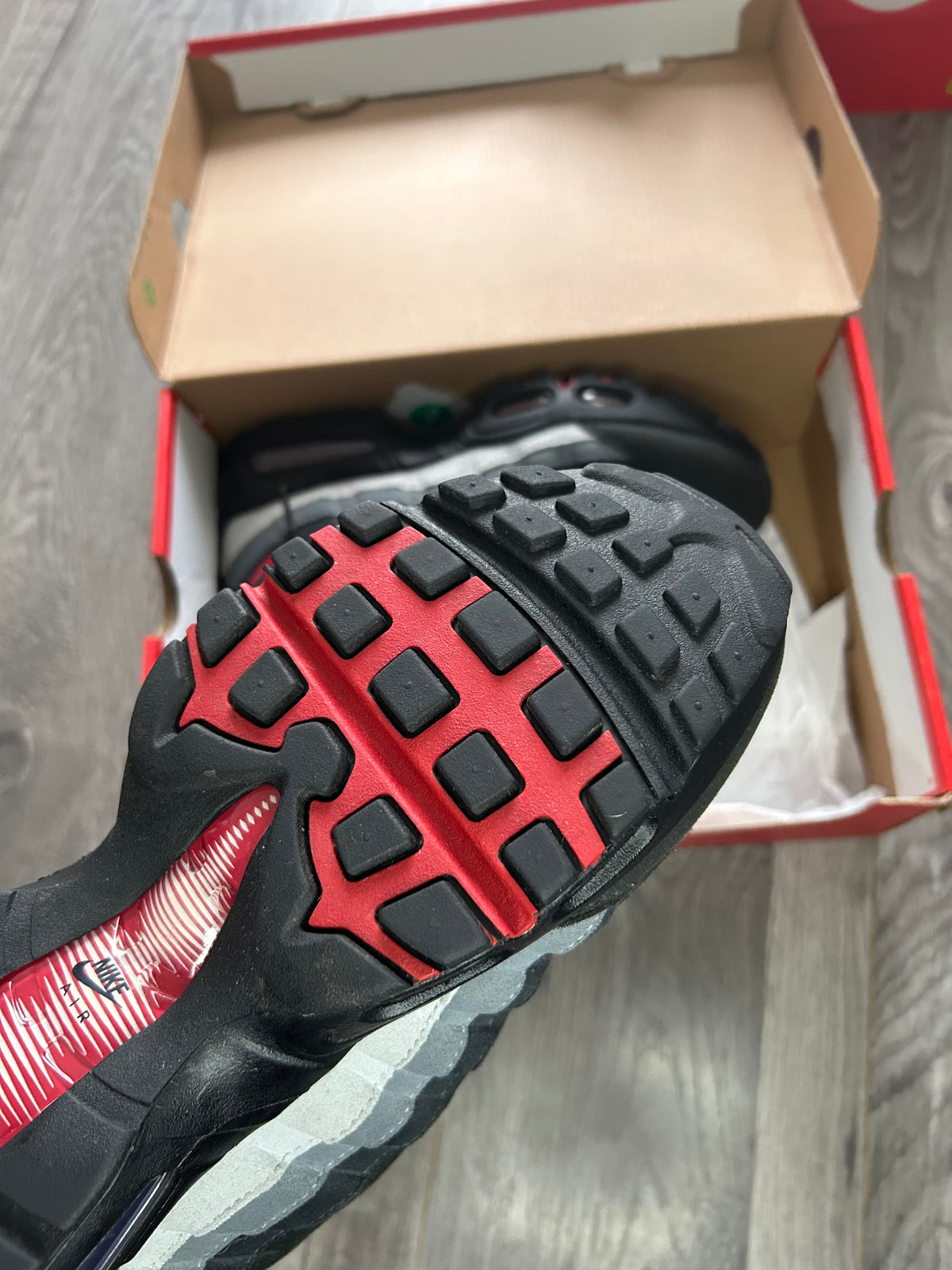 Nike Airmax 95 LFC edition big bubble uk 8.5 used