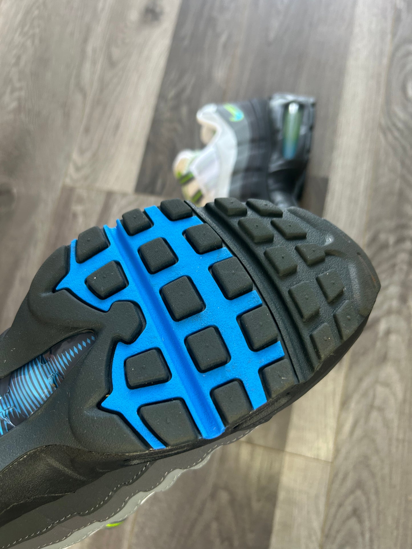 Nike Airmax 95 Green Apple big bubble 2026 uk 9 used