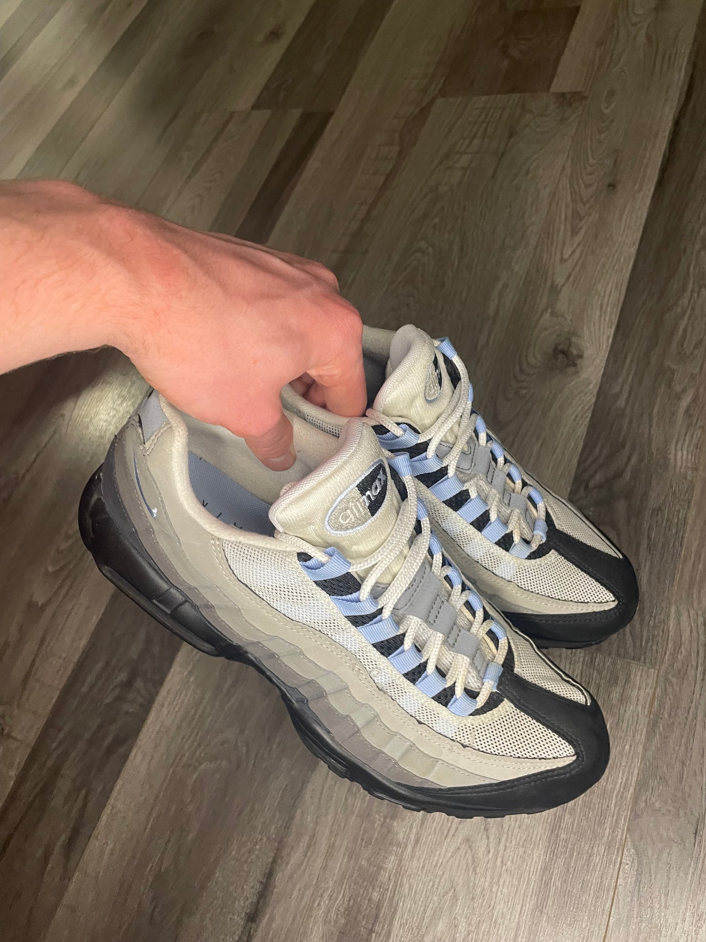 Air max 95 aluminium Uk 9.5 used