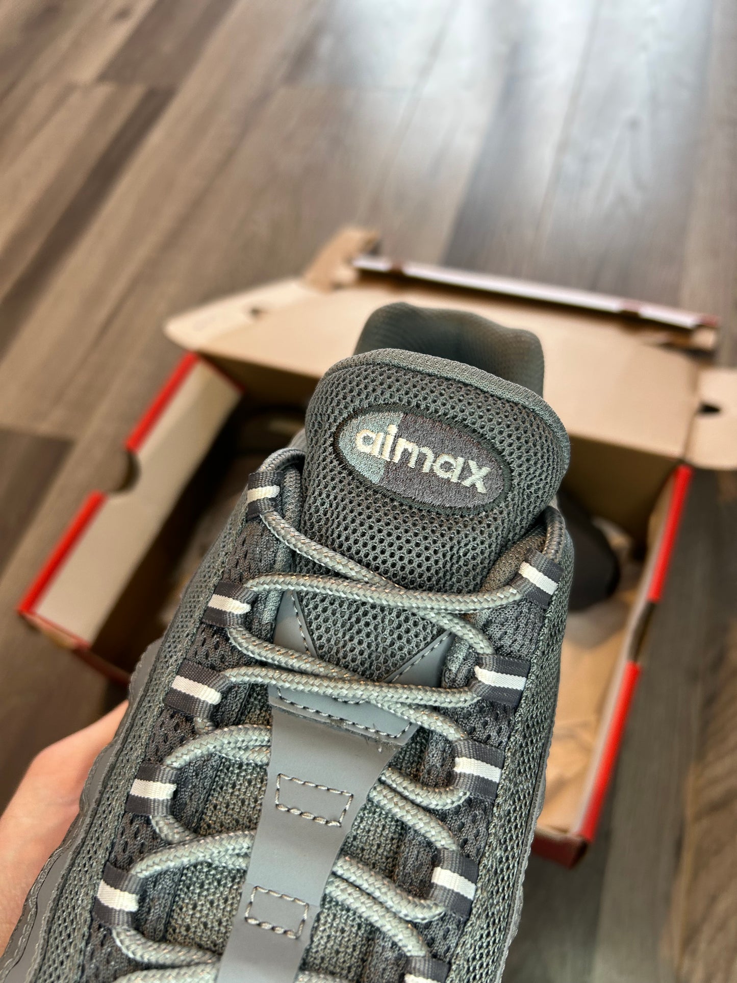 Nike Airmax 95 dark grey anthracite uk 12 used