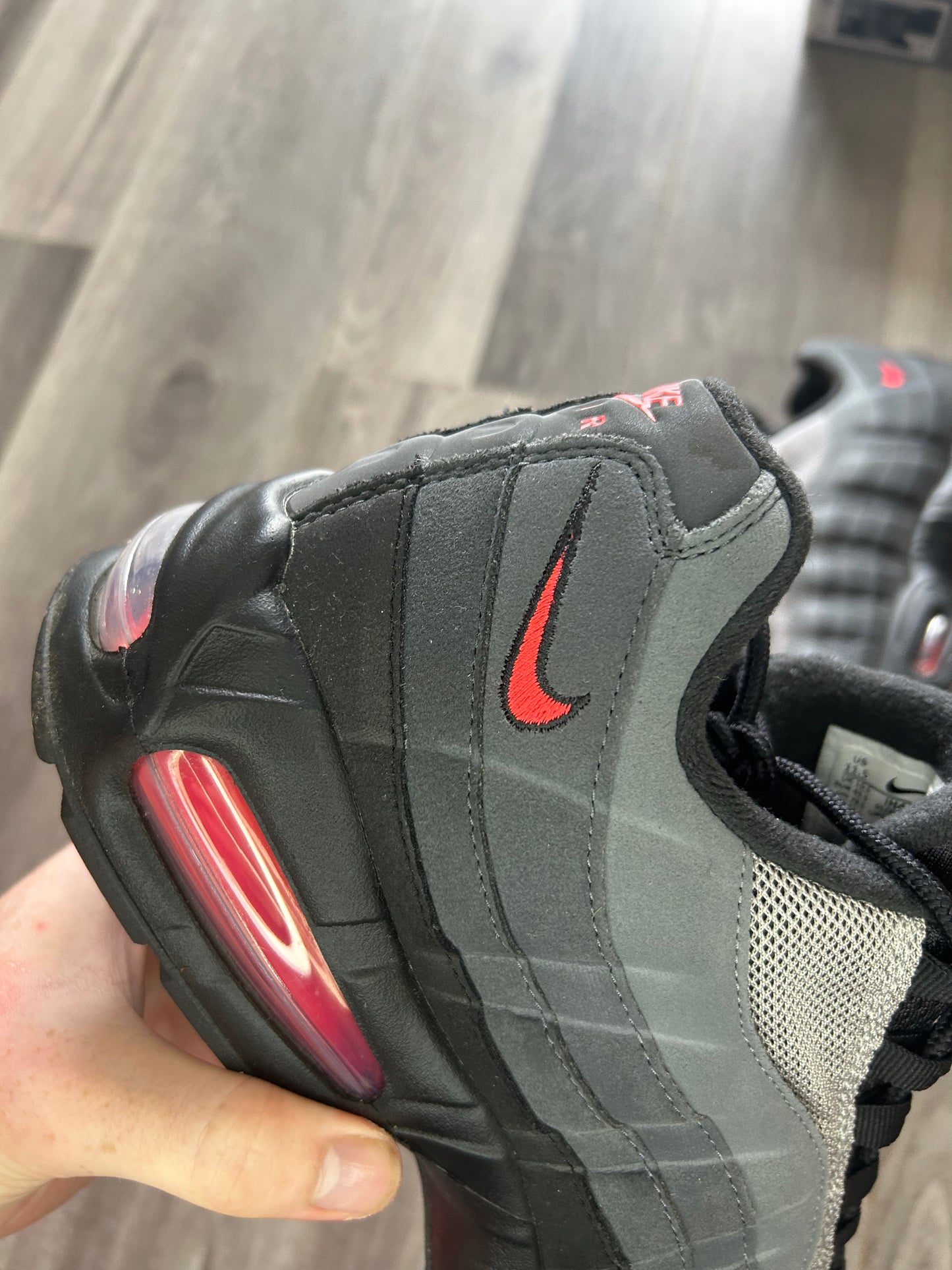 Nike Airmax 95 big bubble Dracula uk 10 used