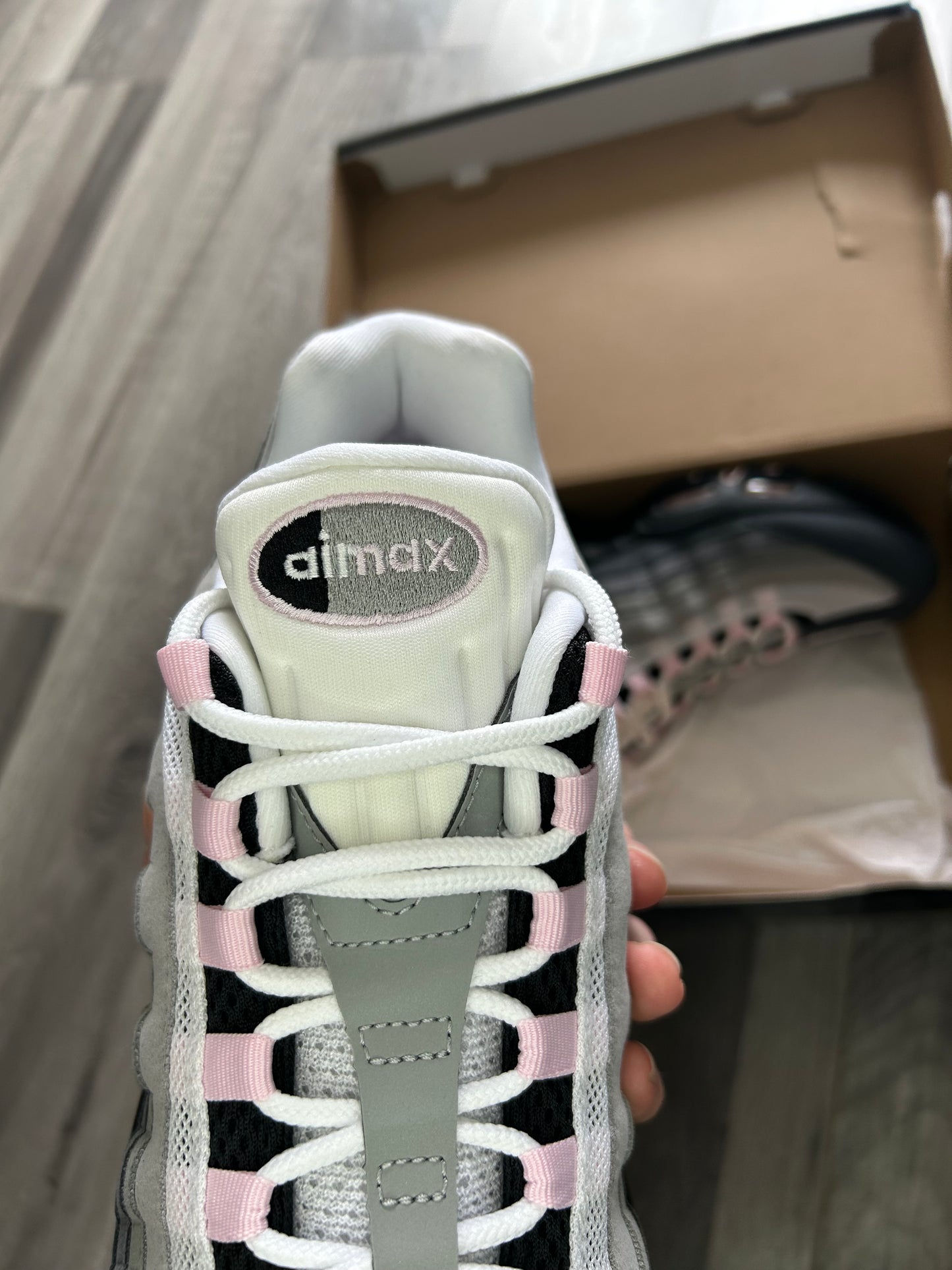 Nike Airmax 95 pink foam 2026 ‘big bubble’ uk 9.5 brand new
