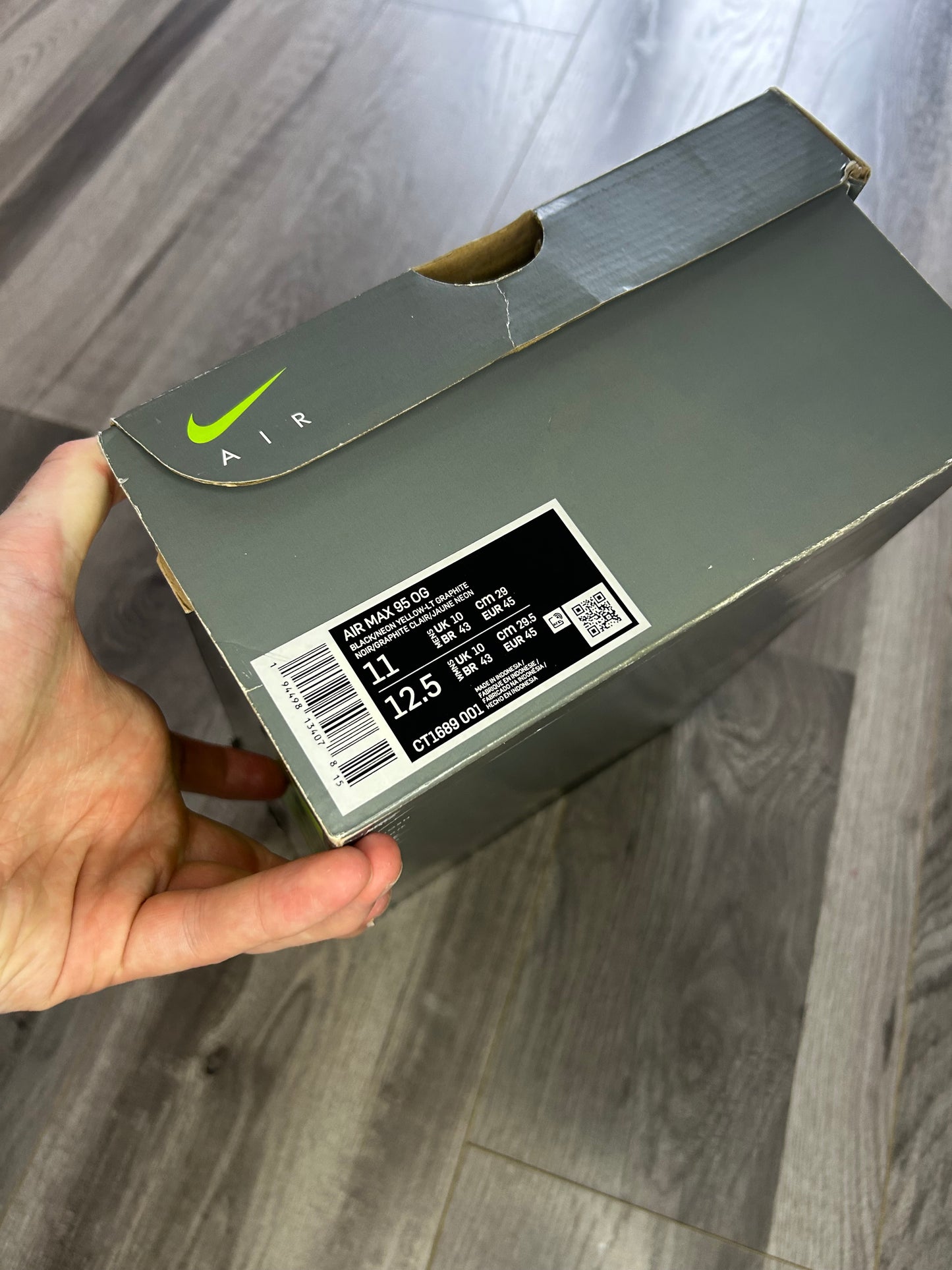 Nike Airmax 95 neon 2020 uk 10 used