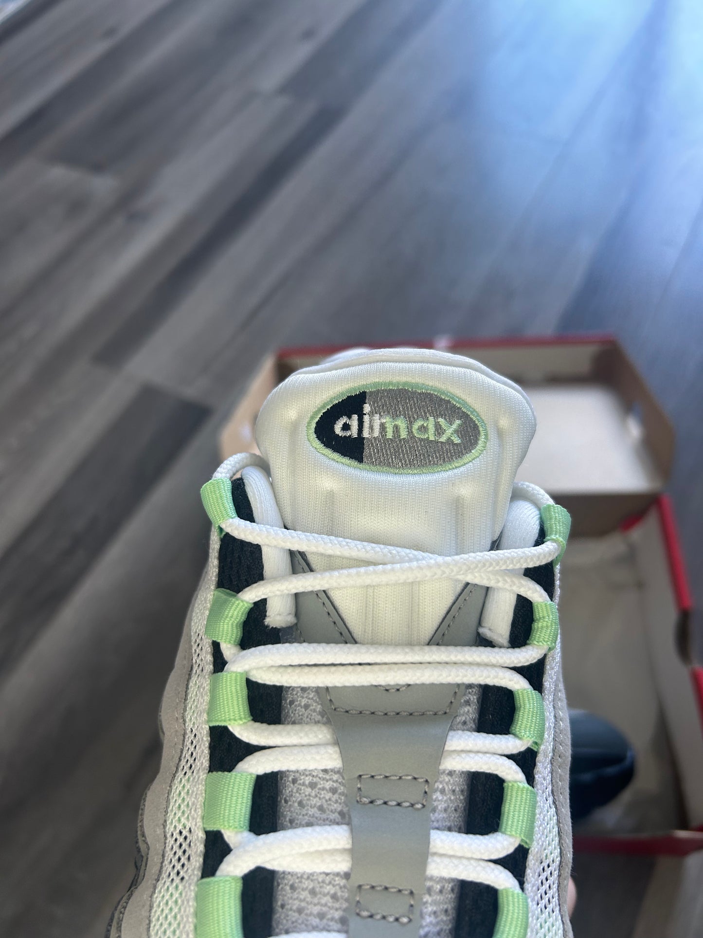 Nike Airmax 95 fresh mint big bubble uk 8 brand new