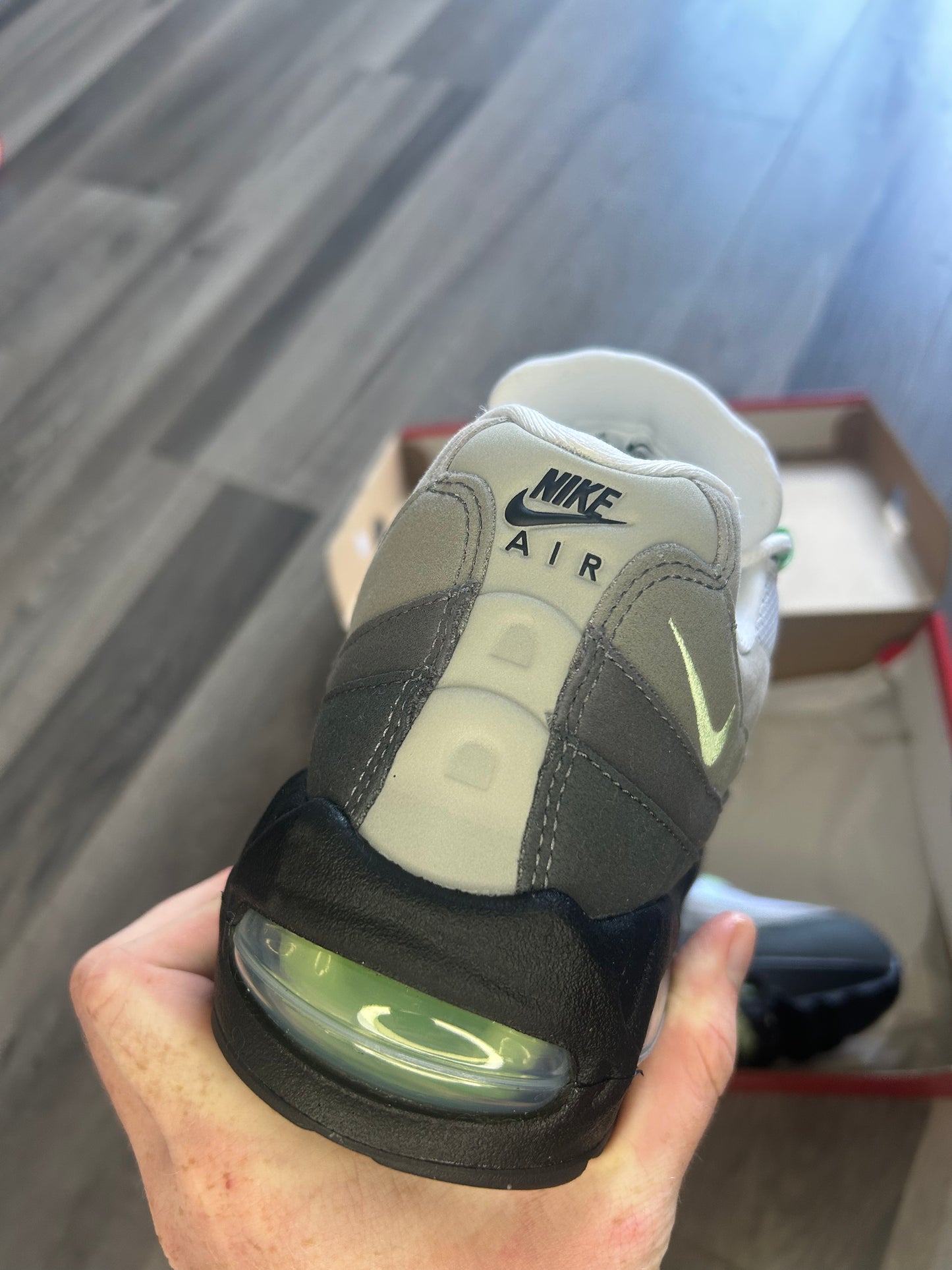 Nike Airmax 95 fresh mint big bubble uk 8 brand new